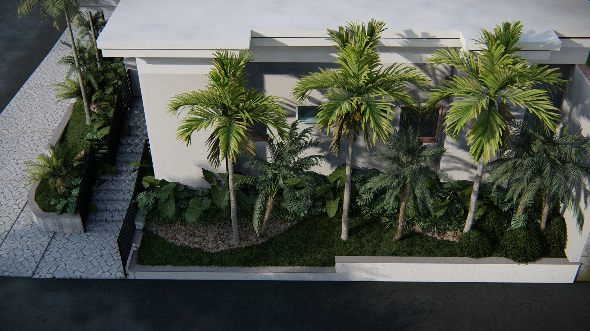 Visualização arquitetônica do projeto Ariel Advocacia — GRON 3D