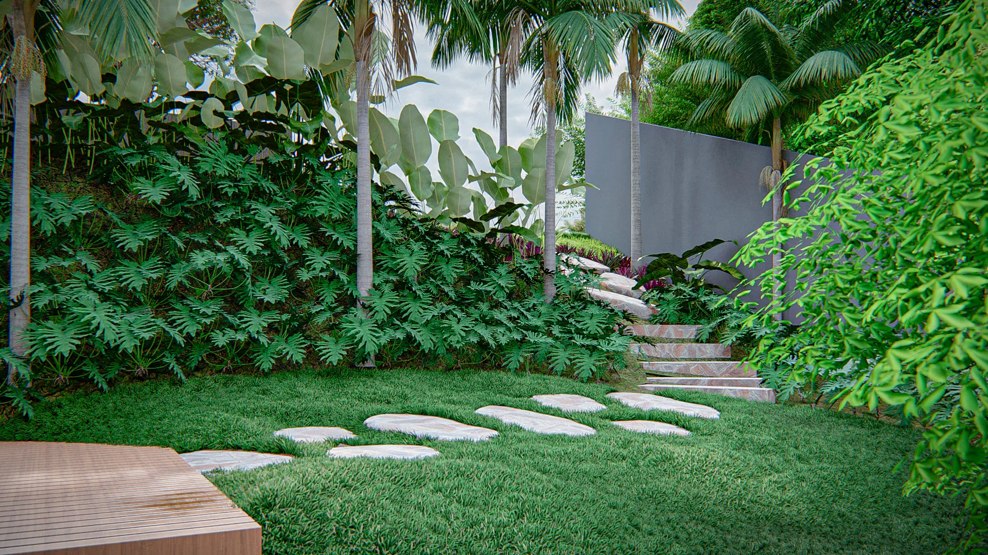 Visualização arquitetônica do projeto Cassio — GRON 3D