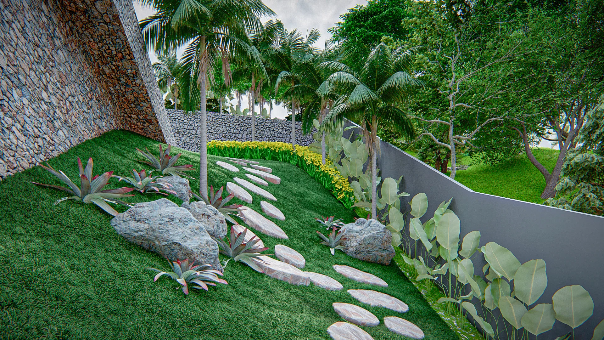 Visualização arquitetônica do projeto Cassio — GRON 3D