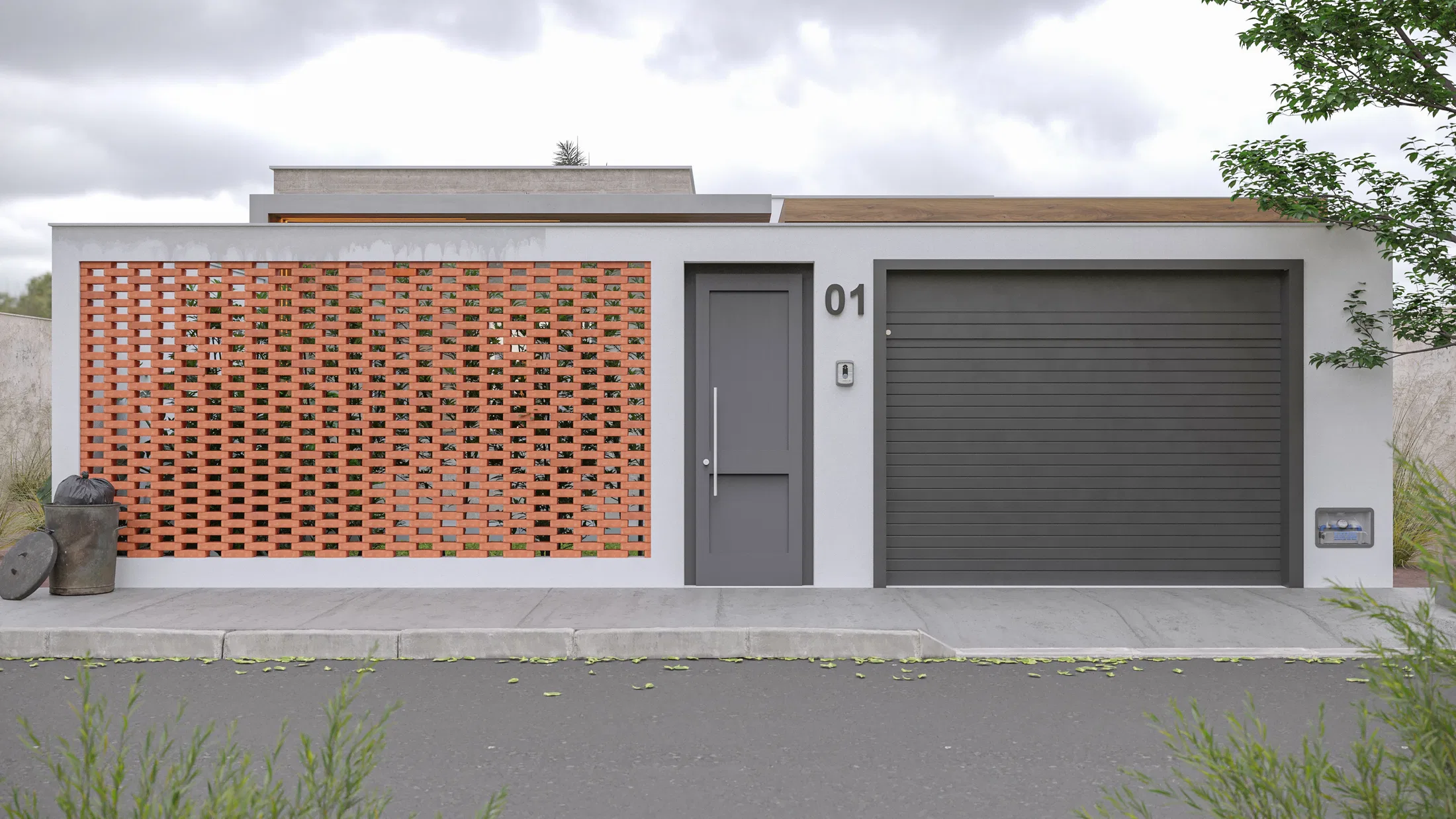 Visualização arquitetônica do projeto Moove - Projeto Piloto — GRON 3D