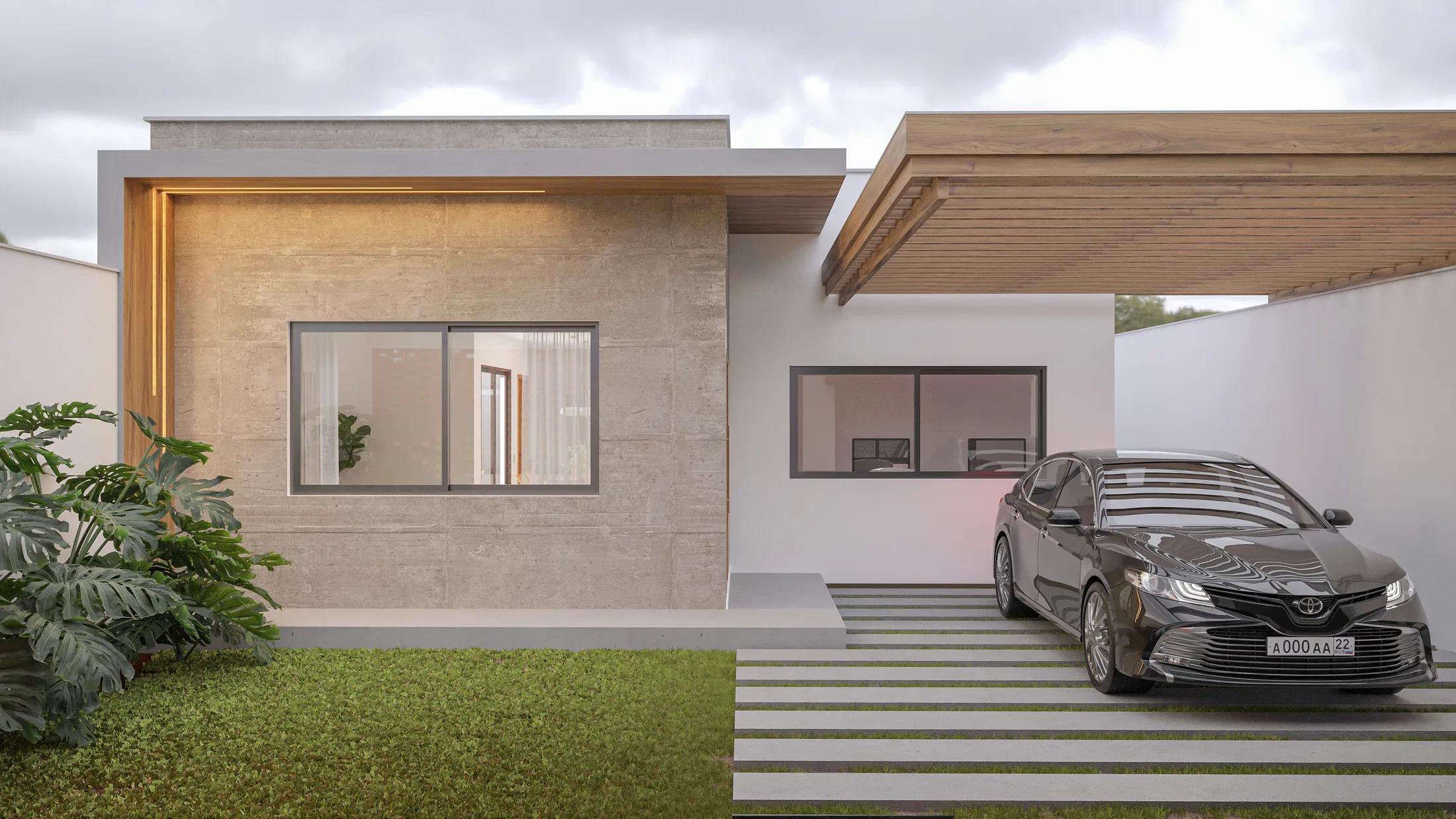 Visualização arquitetônica do projeto Moove - Projeto Piloto — GRON 3D