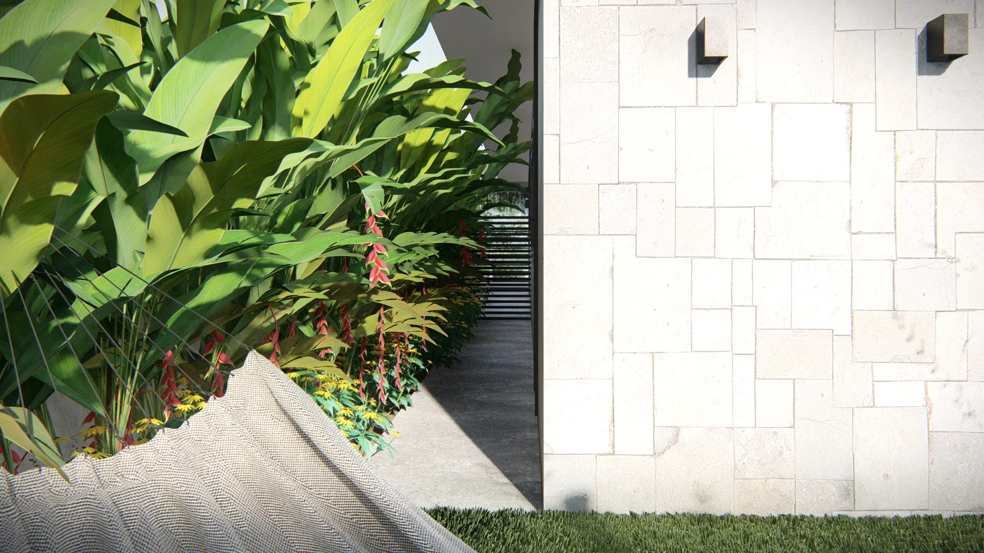 Visualização arquitetônica do projeto Laís E Davison — GRON 3D