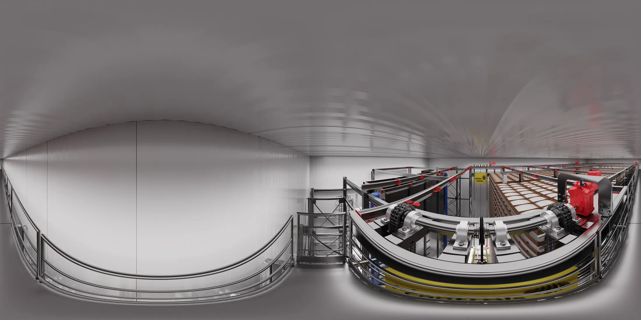 Visualização arquitetônica do projeto Maquina Refrigeracao — GRON 3D