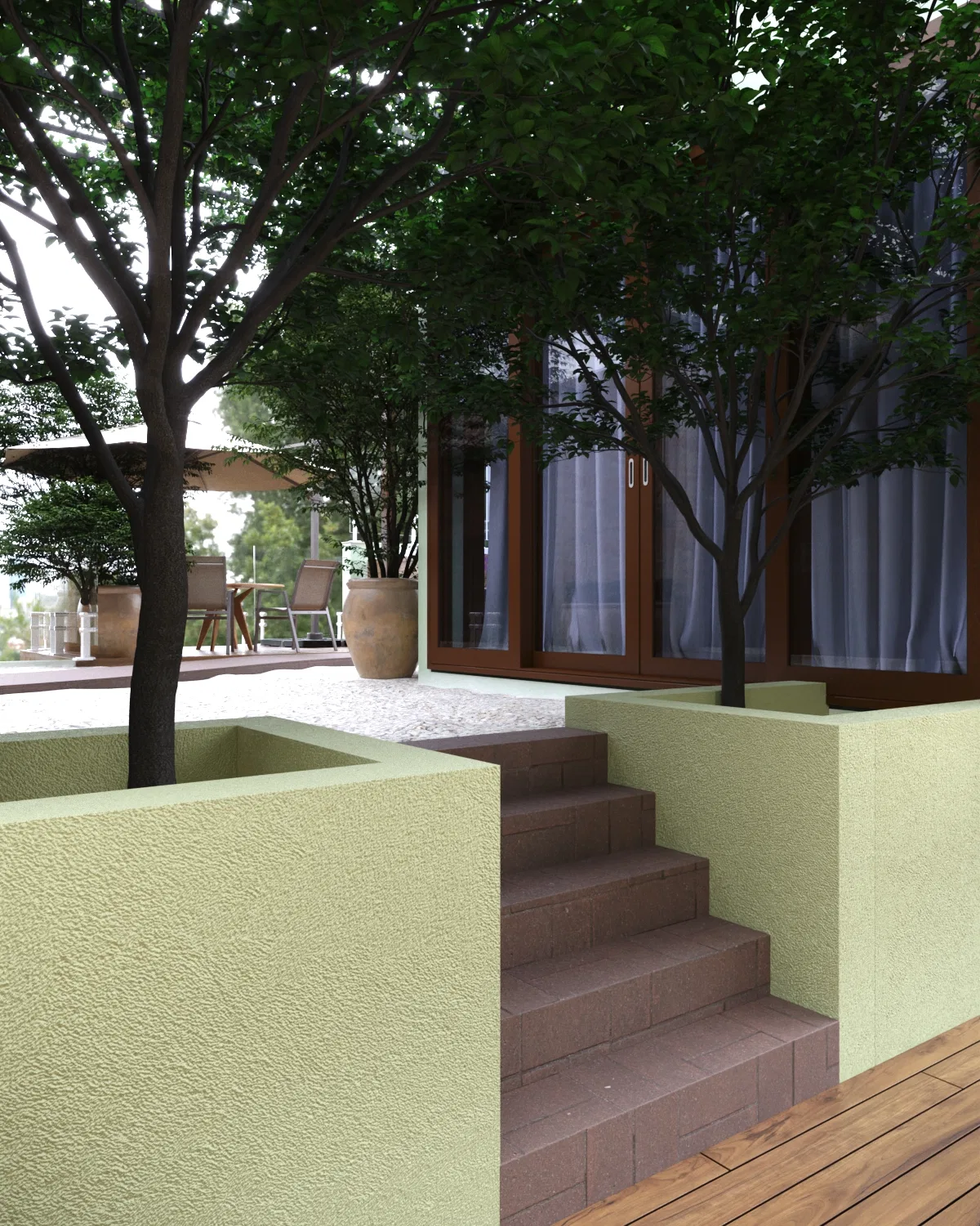Visualização arquitetônica do projeto Erik — GRON 3D
