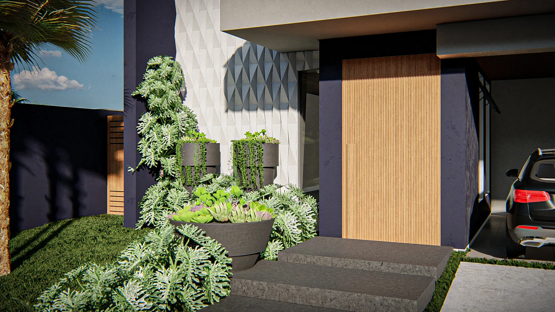 Visualização arquitetônica do projeto Maria Fernanda — GRON 3D