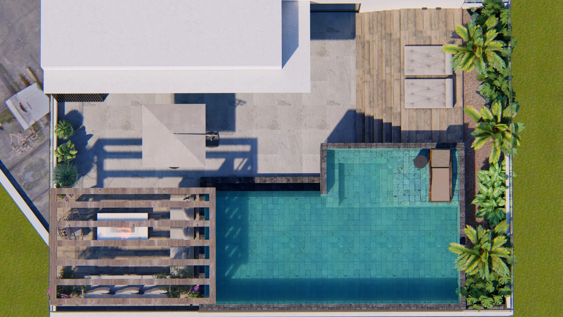 Visualização arquitetônica do projeto Alaides E Rosangela — GRON 3D