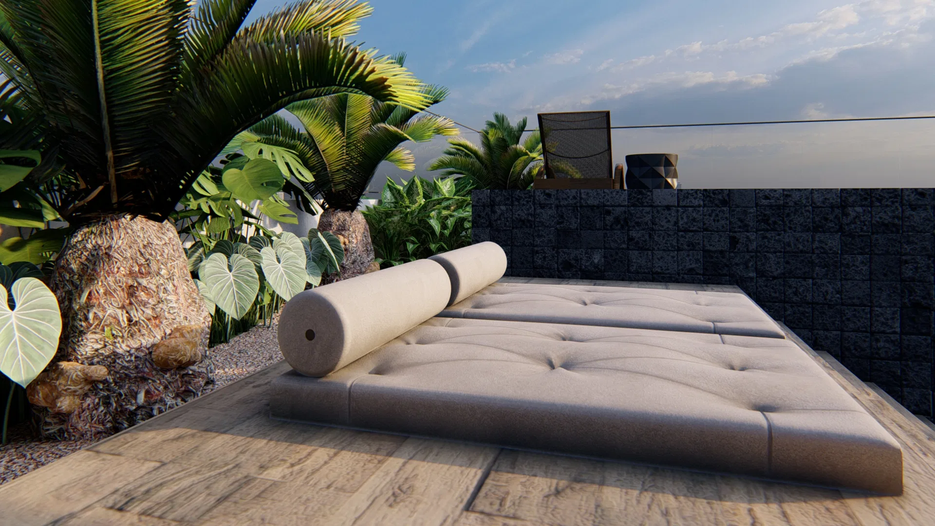 Visualização arquitetônica do projeto Alaides E Rosangela — GRON 3D