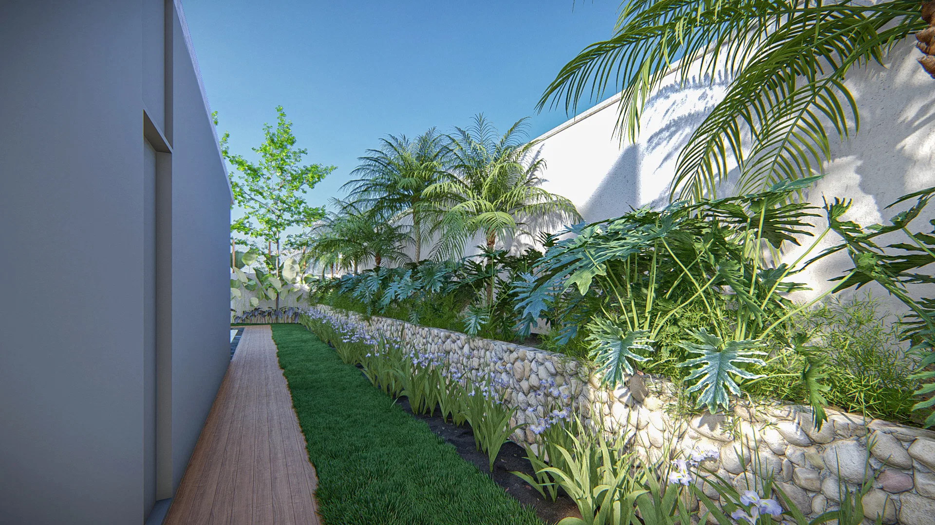 Visualização arquitetônica do projeto Thais E Daniel — GRON 3D