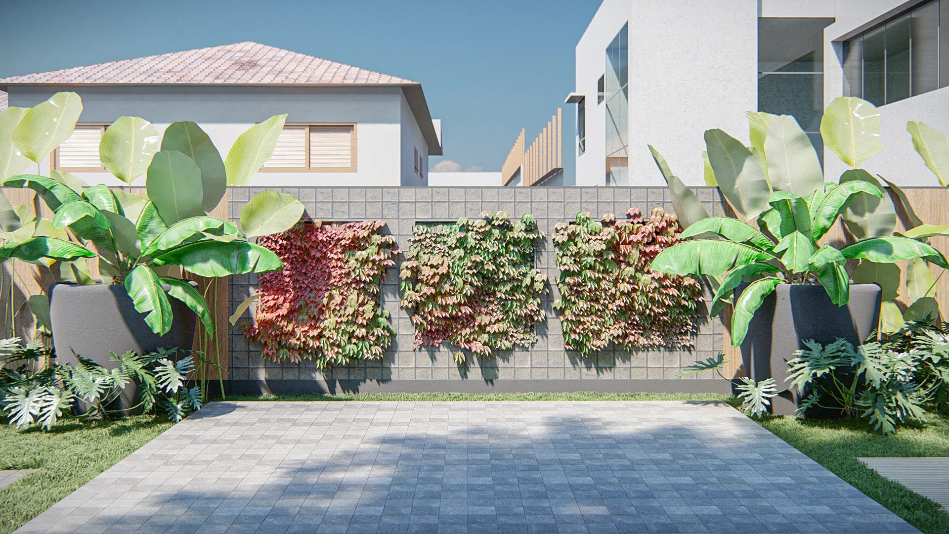 Visualização arquitetônica do projeto Jonas E Marina — GRON 3D