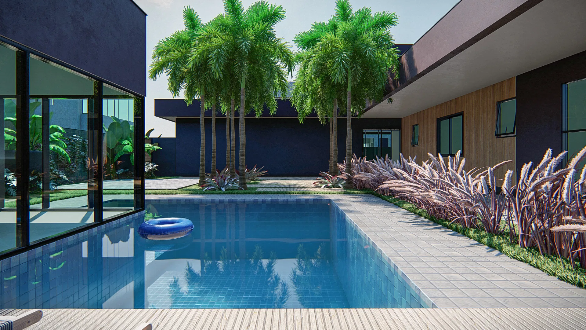 Visualização arquitetônica do projeto Jonas E Marina — GRON 3D