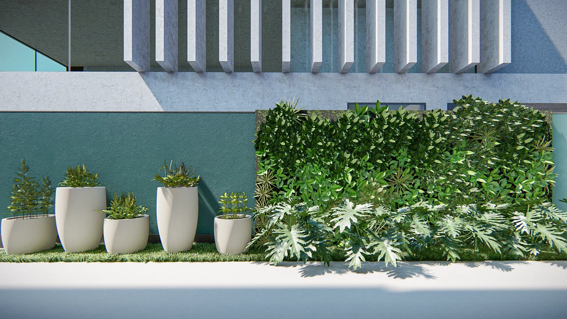 Visualização arquitetônica do projeto Jonas E Marina — GRON 3D