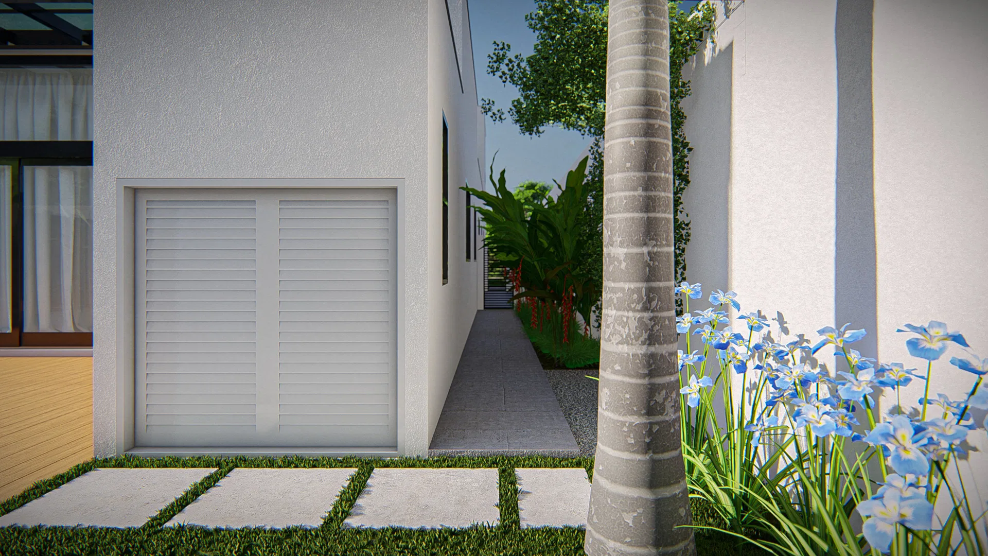 Visualização arquitetônica do projeto Roberto E Márcia — GRON 3D