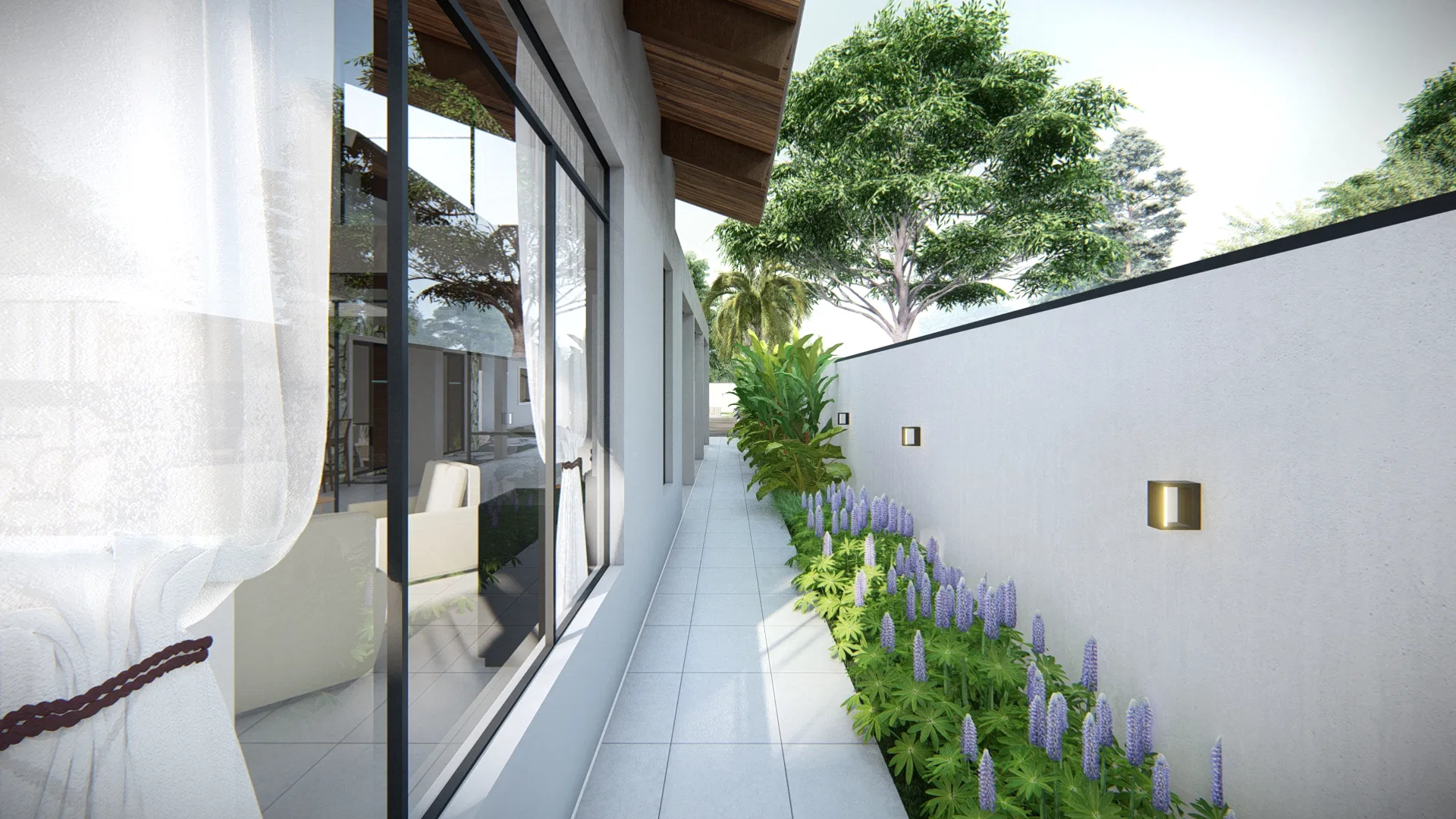 Visualização arquitetônica do projeto Eustaquio E Adriana — GRON 3D