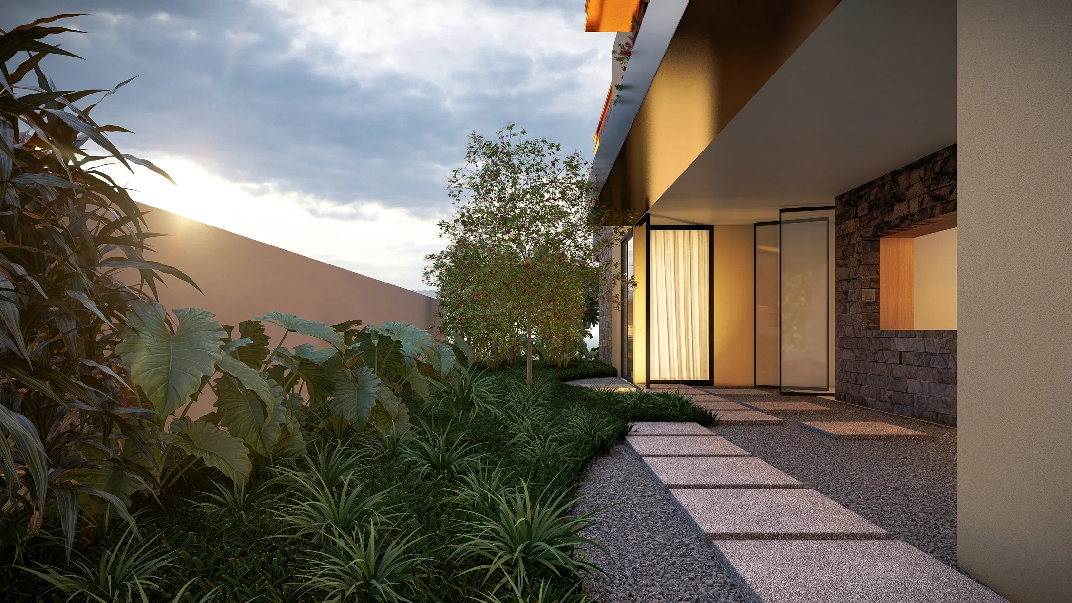 Visualização arquitetônica do projeto Andressa E Eduardo — GRON 3D