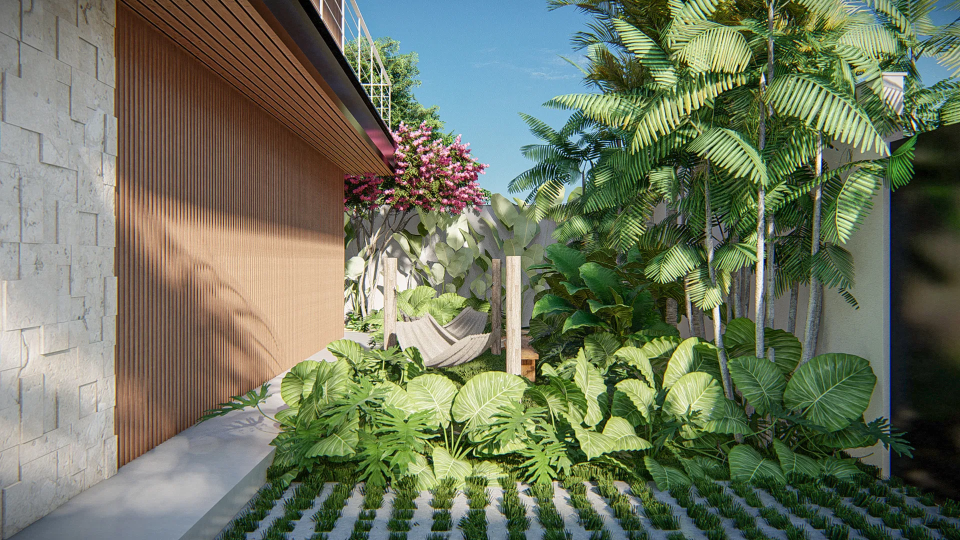 Visualização arquitetônica do projeto Ilton E Luciana — GRON 3D
