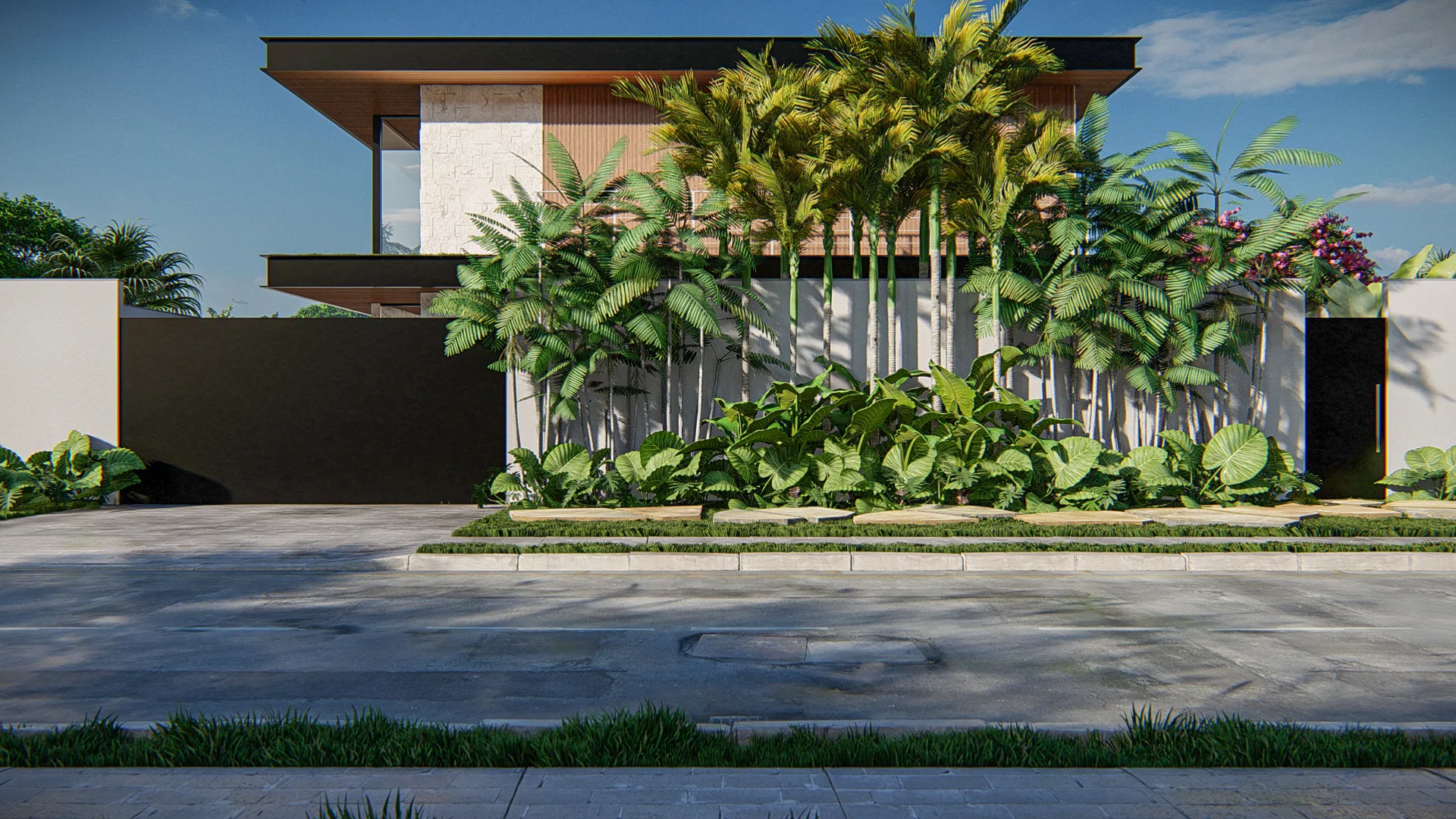 Visualização arquitetônica do projeto Ilton E Luciana — GRON 3D