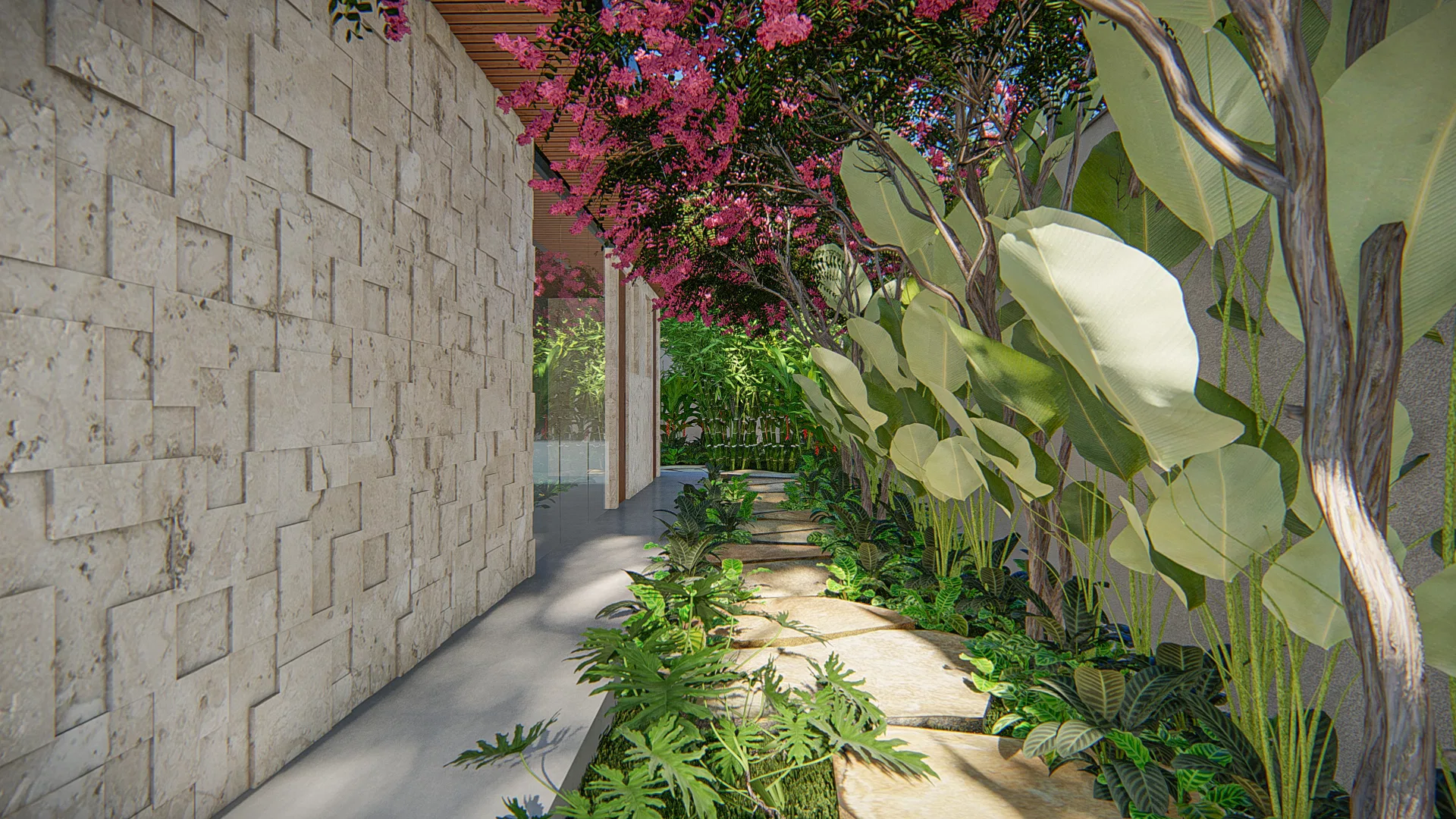 Visualização arquitetônica do projeto Ilton E Luciana — GRON 3D