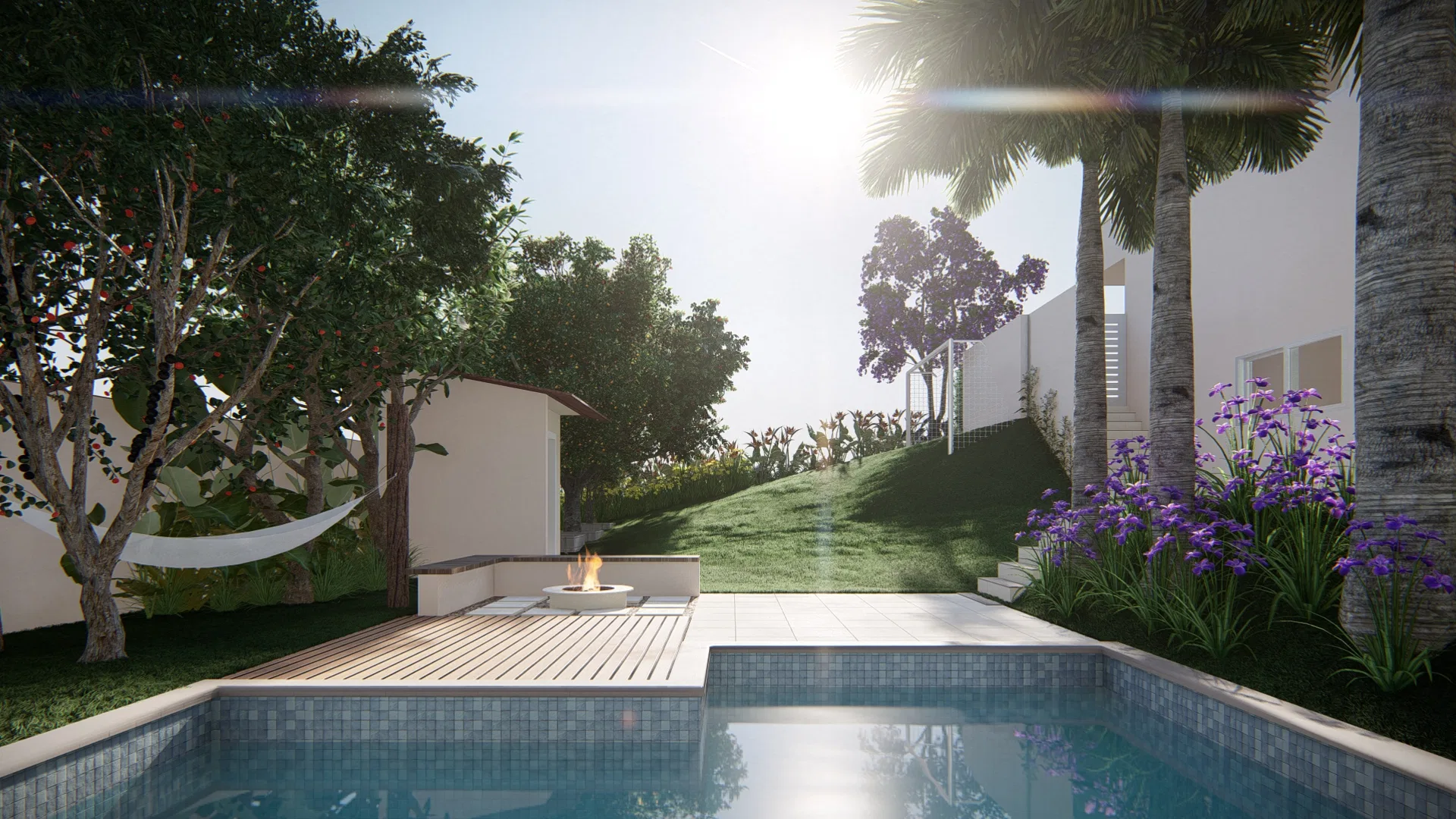 Visualização arquitetônica do projeto Guilherme Salgado — GRON 3D