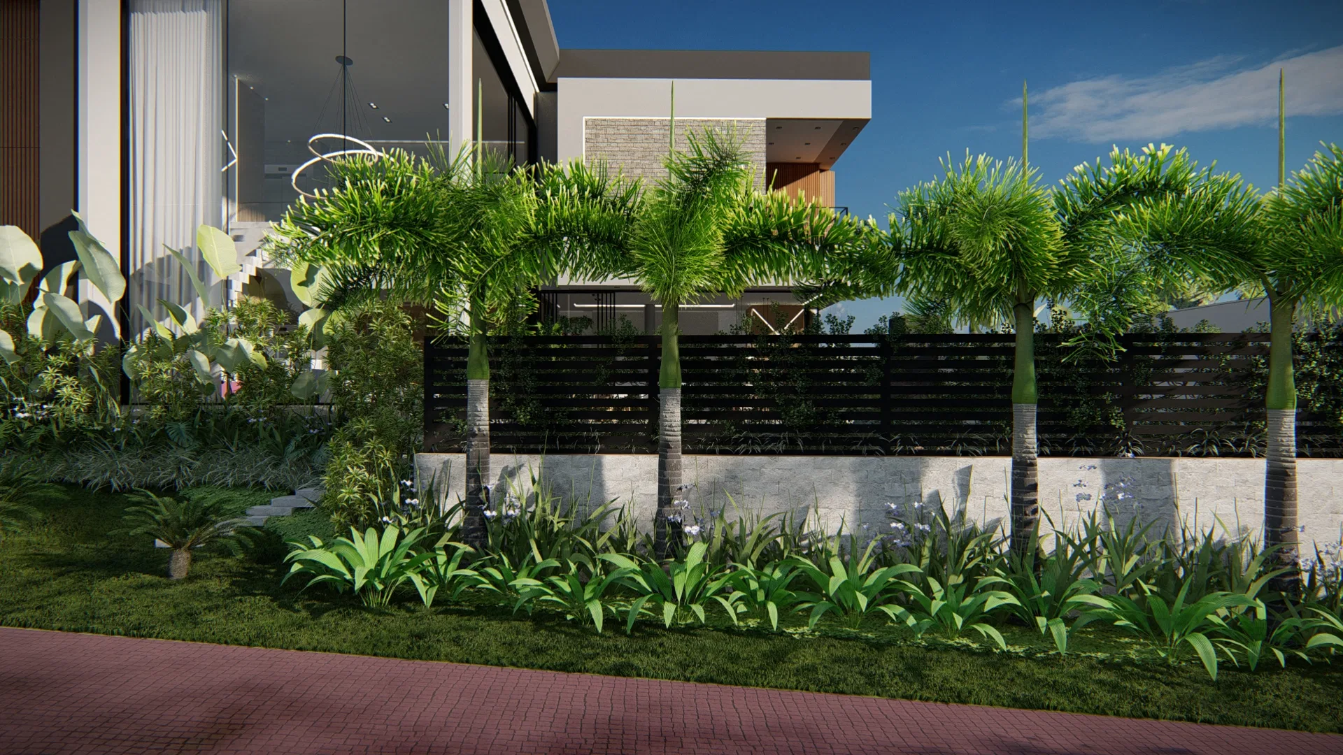 Visualização arquitetônica do projeto Bruna Alphaville 2 — GRON 3D