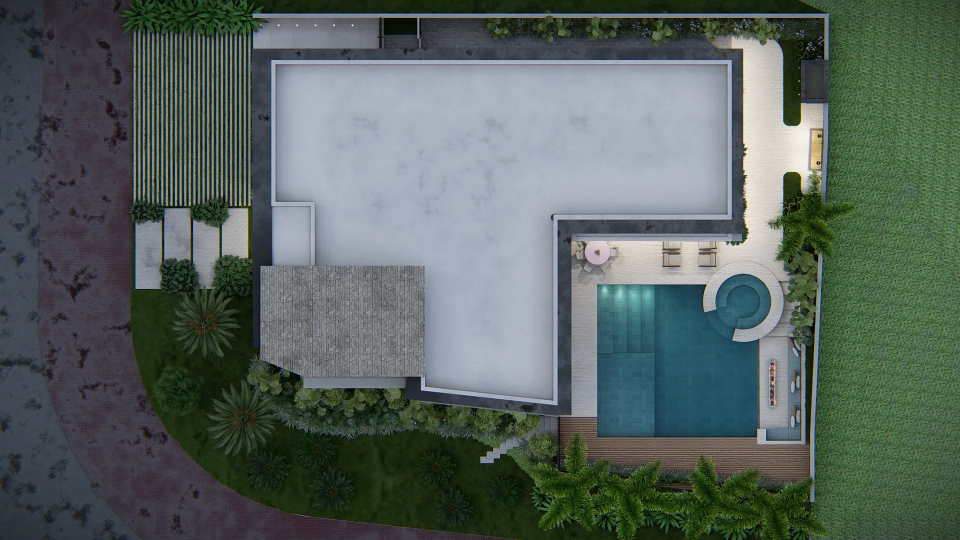 Visualização arquitetônica do projeto Bruna Alphaville 2 — GRON 3D