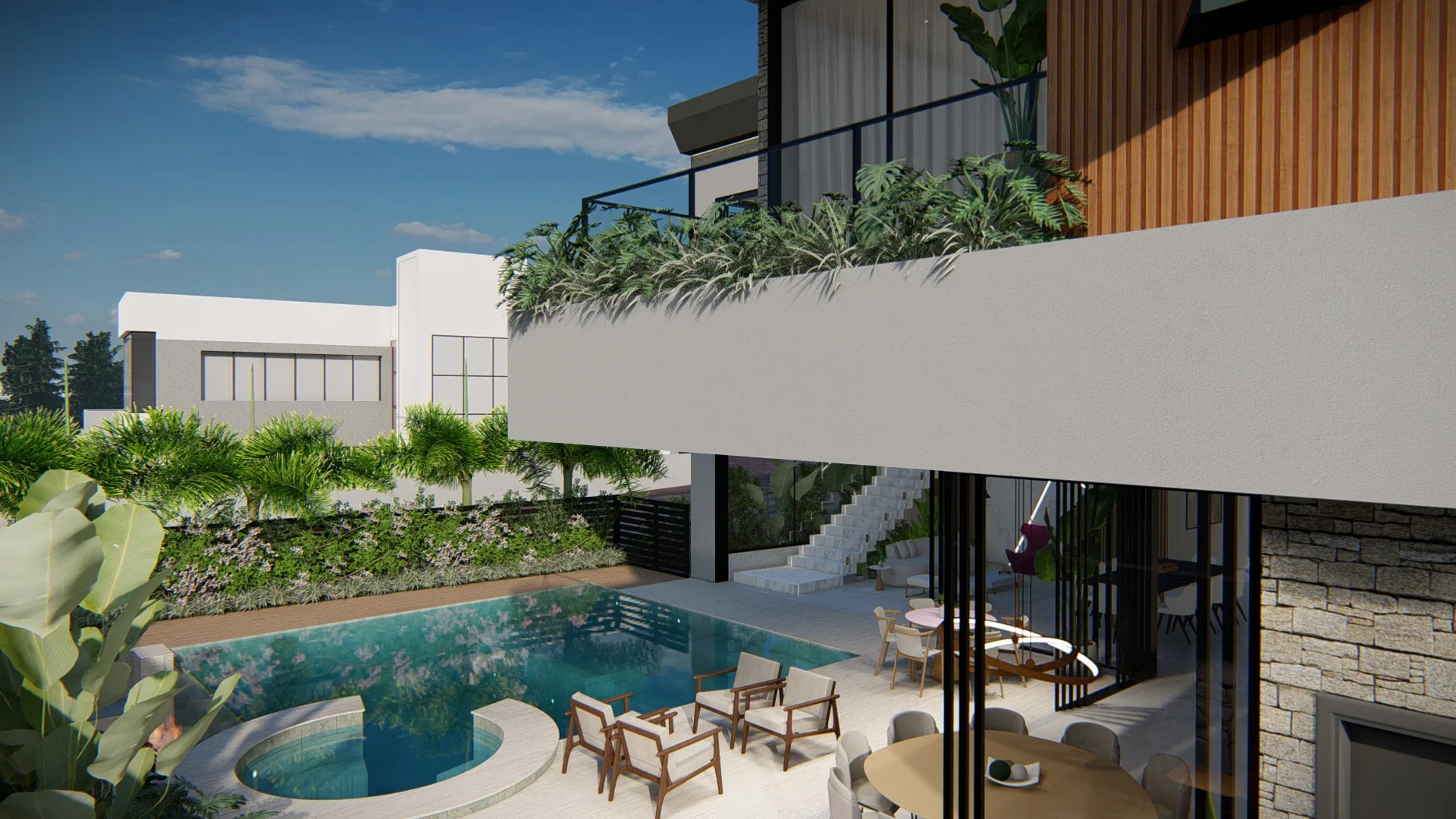 Visualização arquitetônica do projeto Bruna Alphaville 2 — GRON 3D
