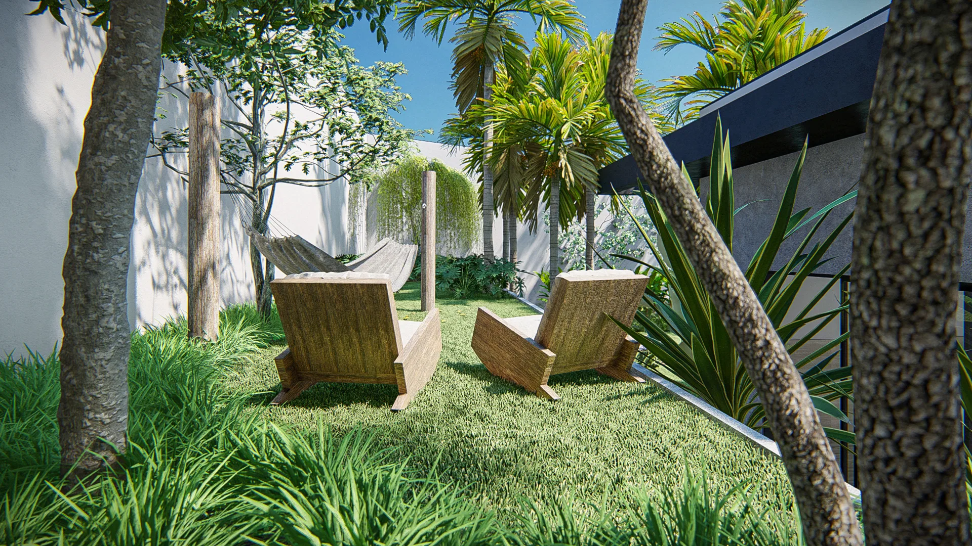 Visualização arquitetônica do projeto Andre E Rafael — GRON 3D