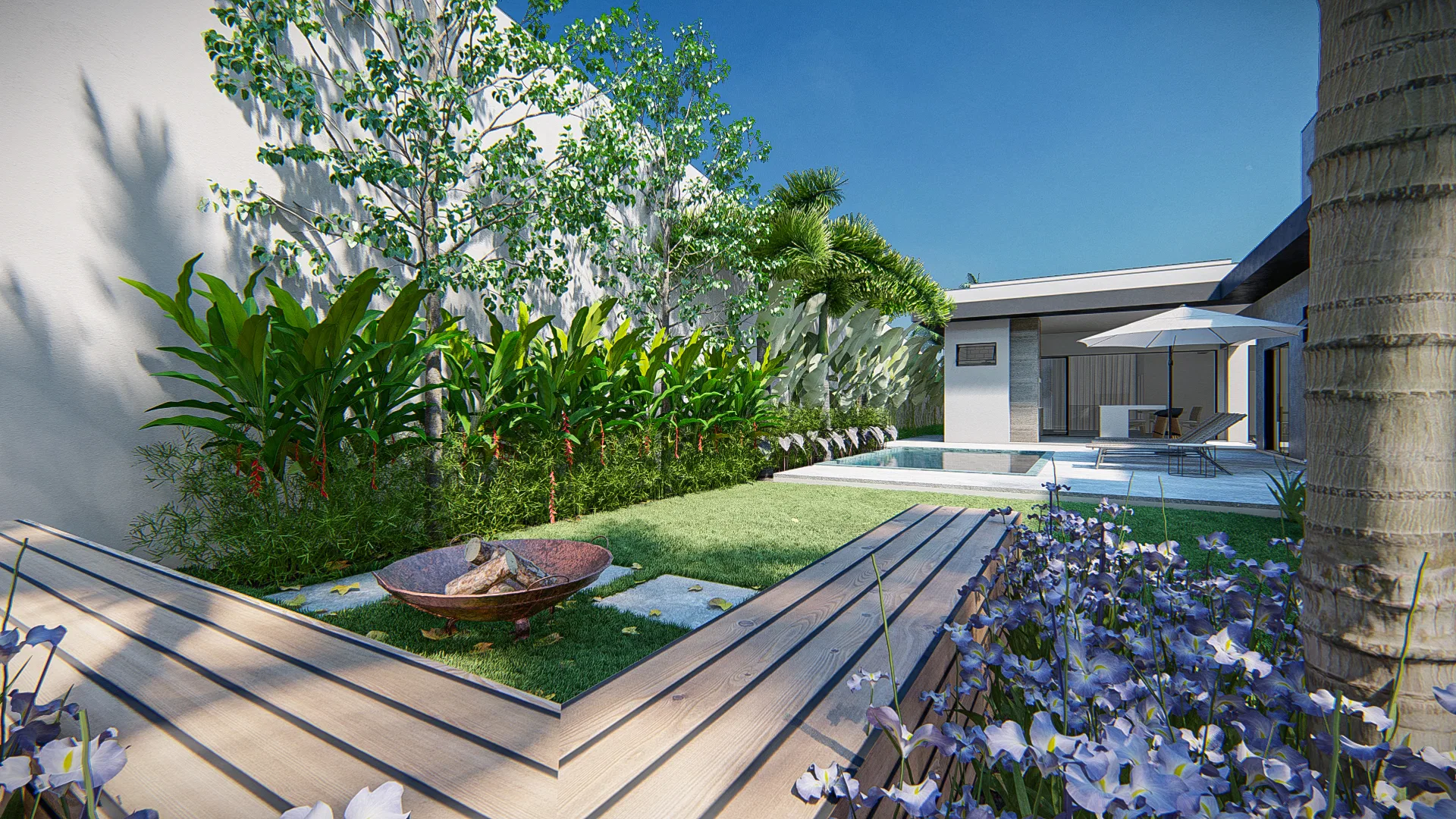 Visualização arquitetônica do projeto Andre E Rafael — GRON 3D