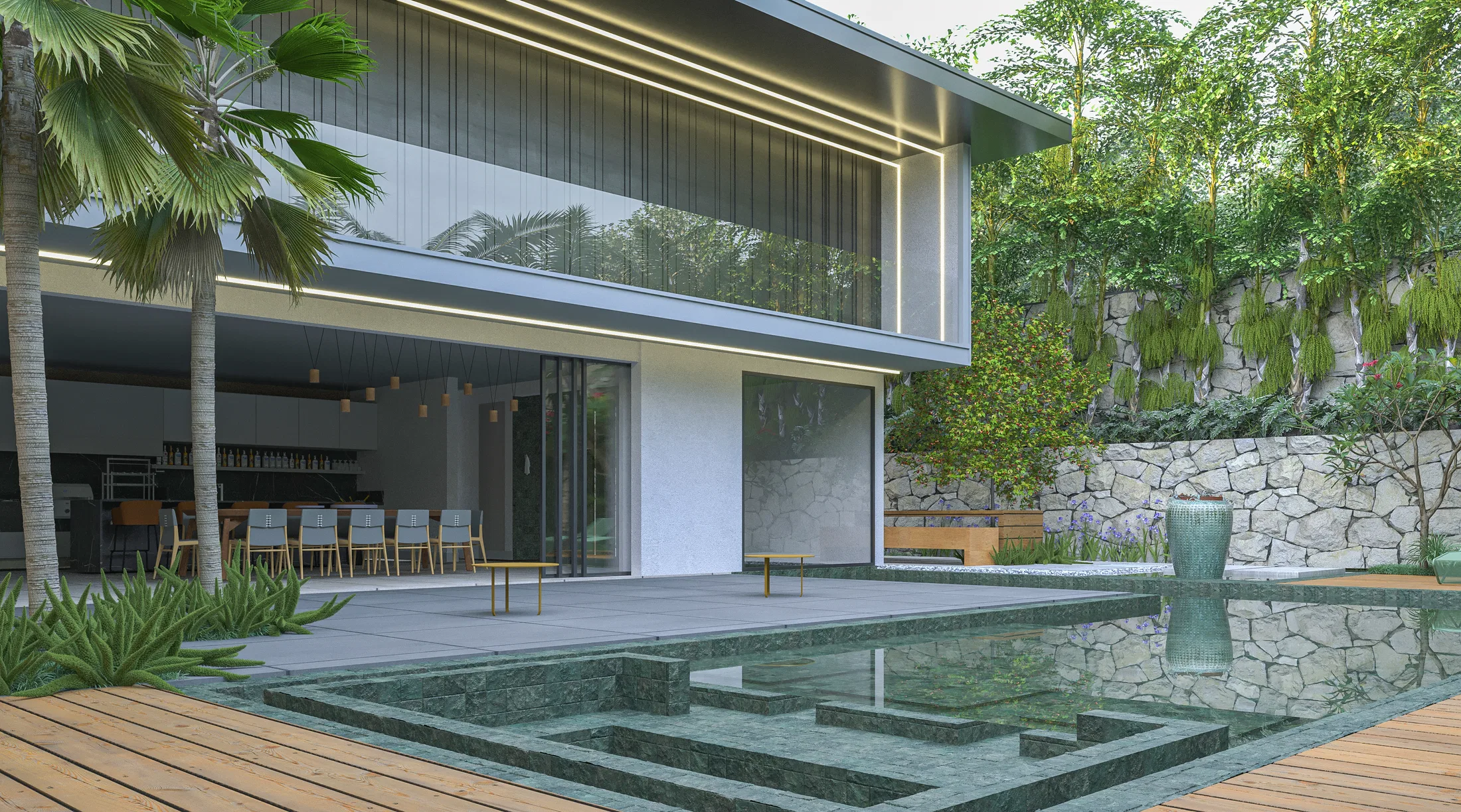 Visualização arquitetônica do projeto Luiz Alphaville — GRON 3D