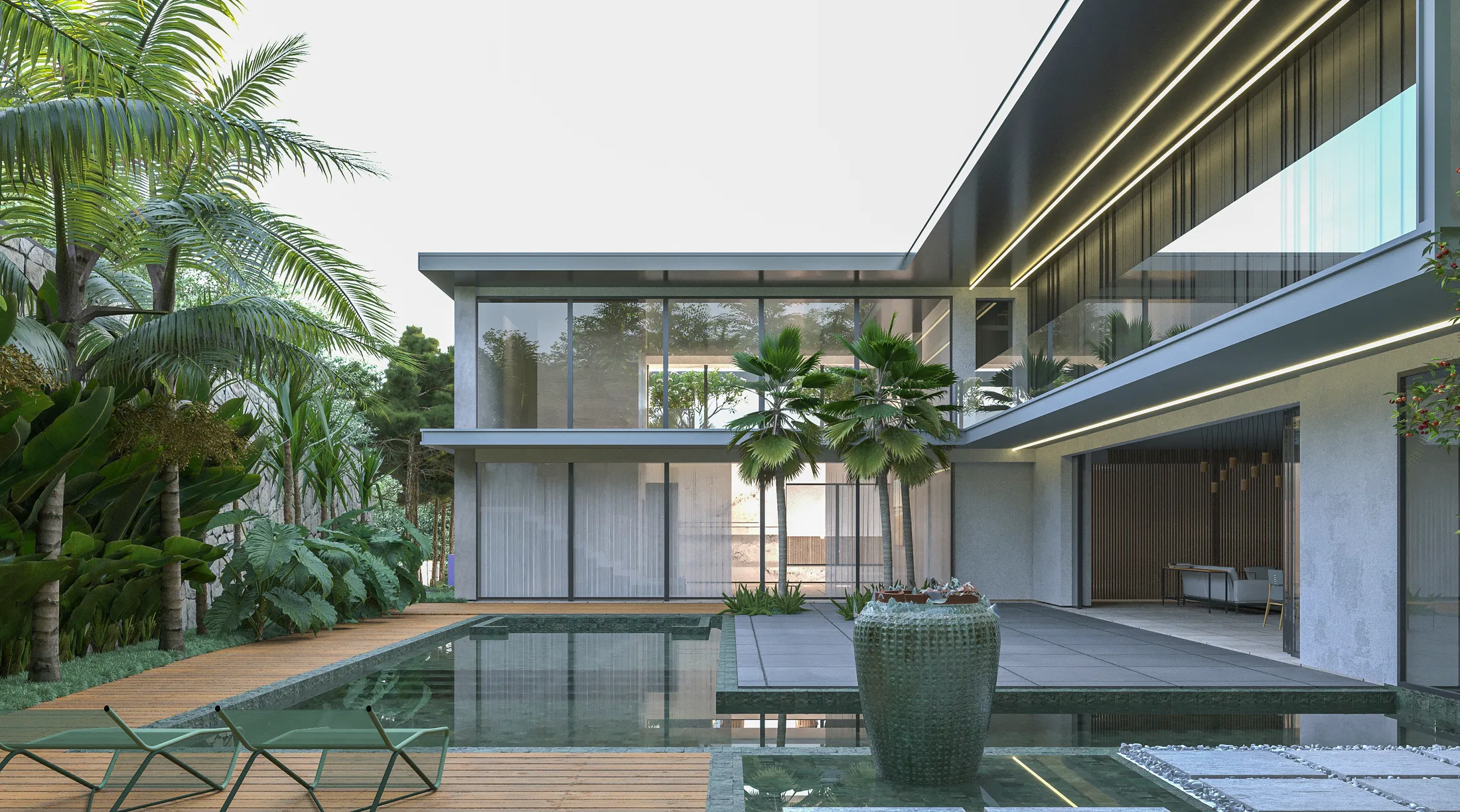 Visualização arquitetônica do projeto Luiz Alphaville — GRON 3D