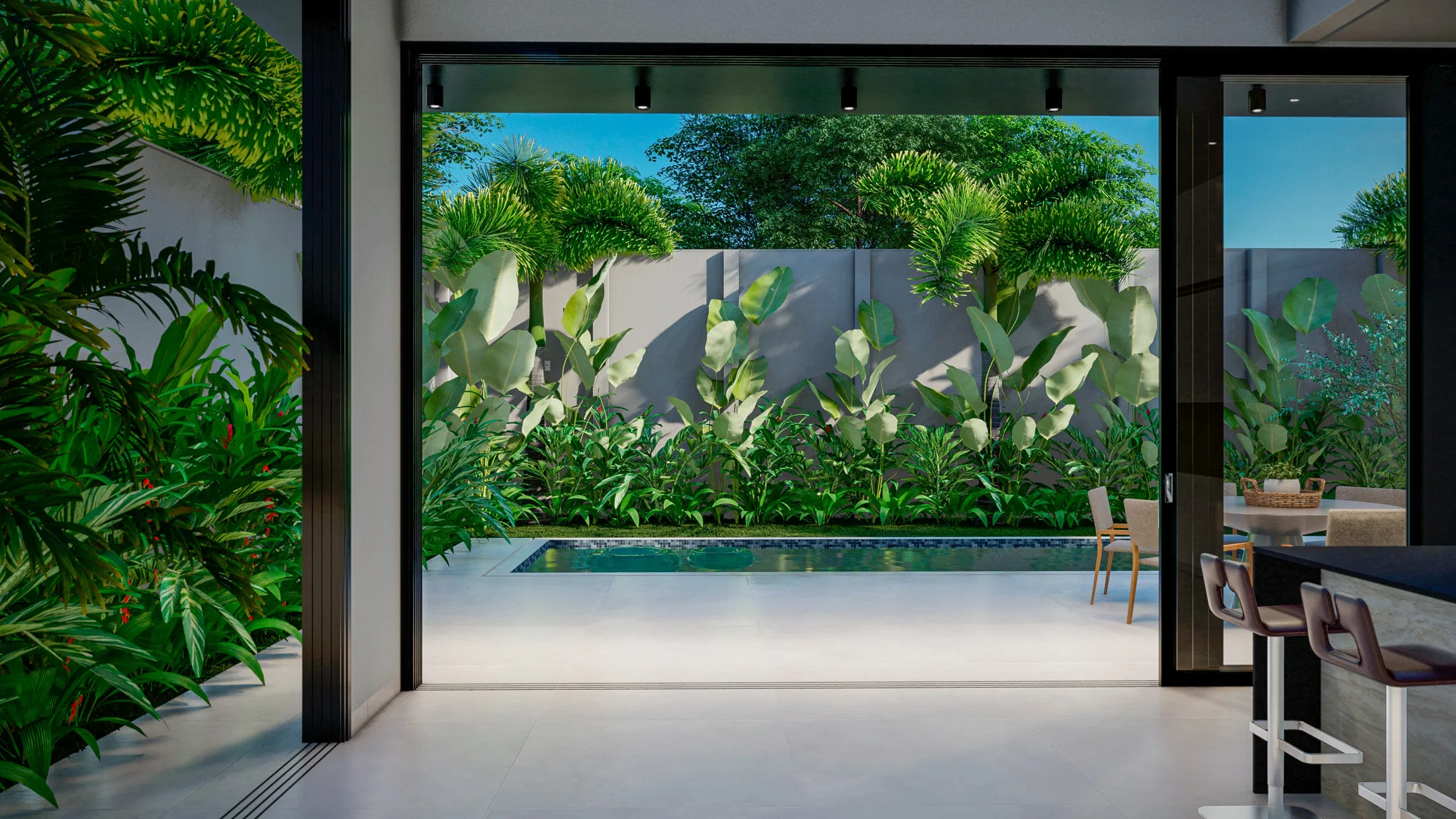 Visualização arquitetônica do projeto Giuliens — GRON 3D