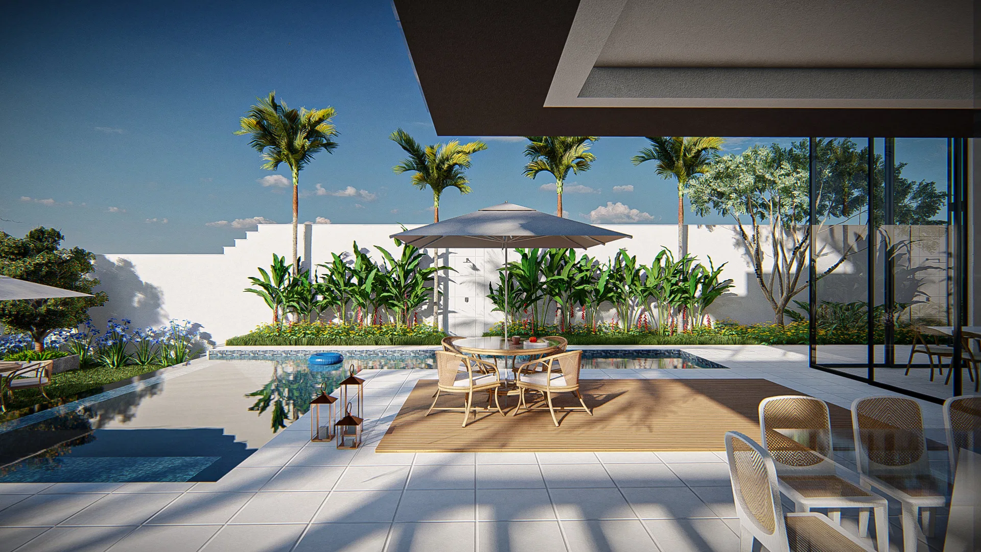 Visualização arquitetônica do projeto Paulo - Cond Ype Dourado — GRON 3D