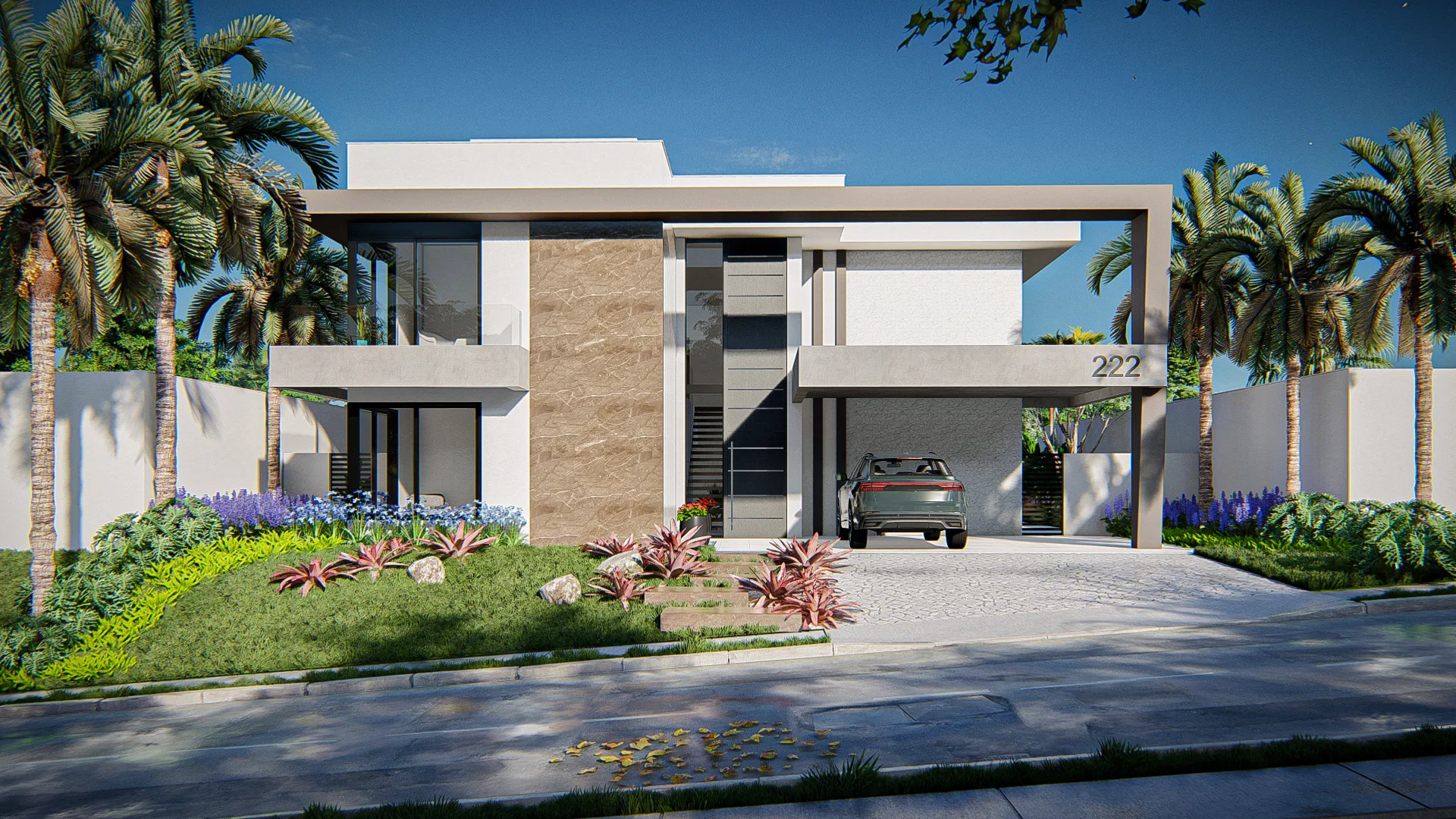 Visualização arquitetônica do projeto Paulo - Cond Ype Dourado — GRON 3D