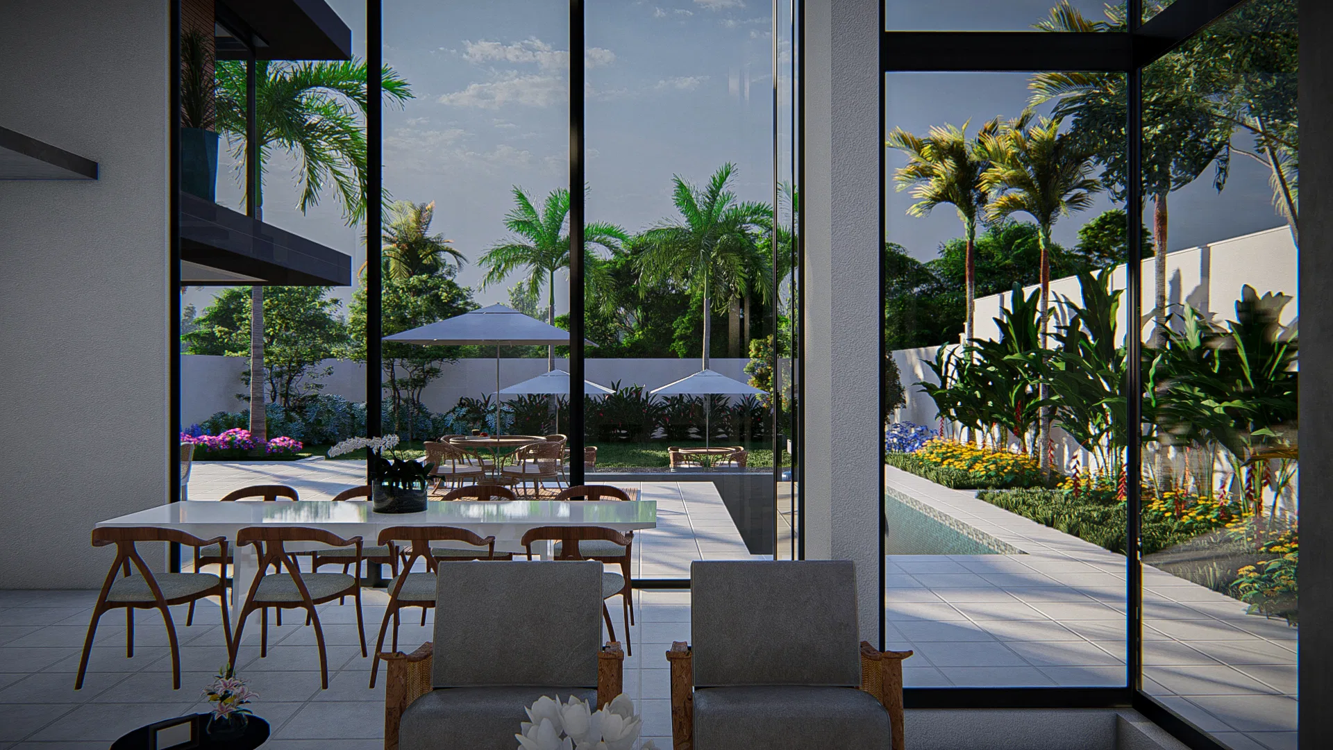 Visualização arquitetônica do projeto Paulo - Cond Ype Dourado — GRON 3D