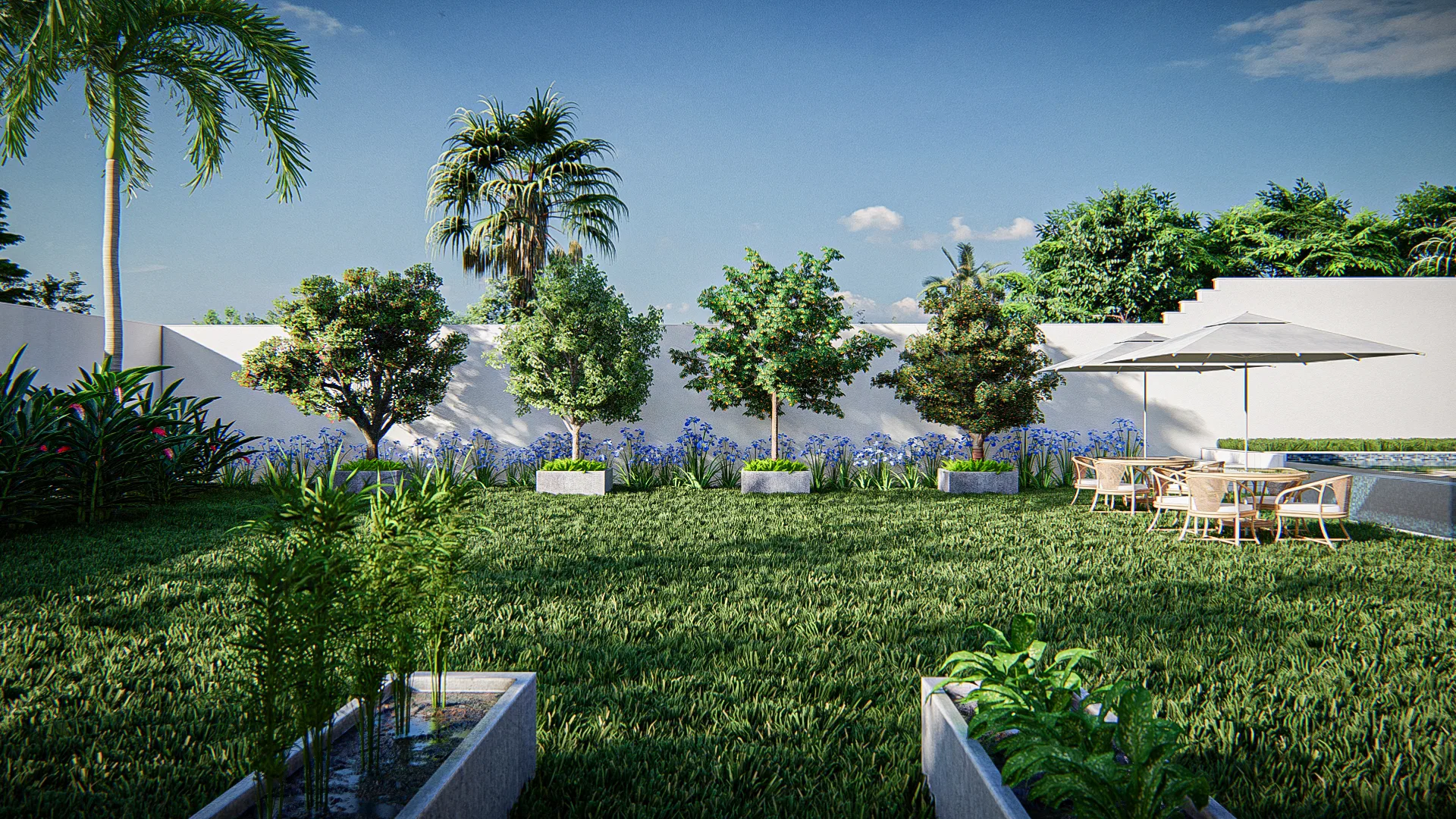 Visualização arquitetônica do projeto Paulo - Cond Ype Dourado — GRON 3D