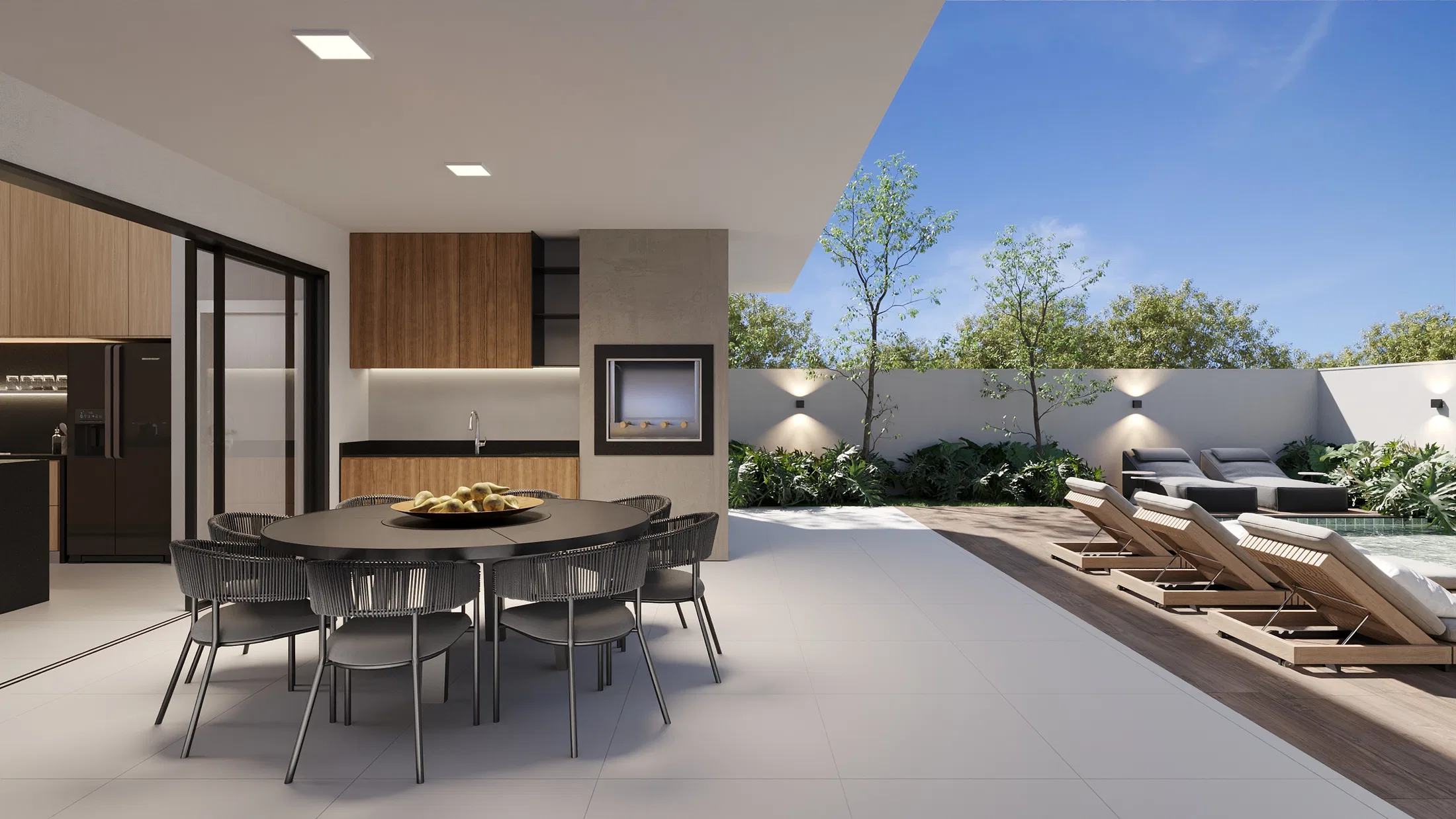 Visualização arquitetônica do projeto Yago — GRON 3D