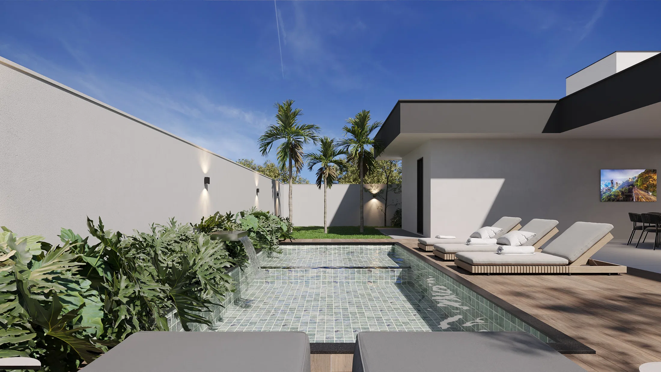 Visualização arquitetônica do projeto Yago — GRON 3D