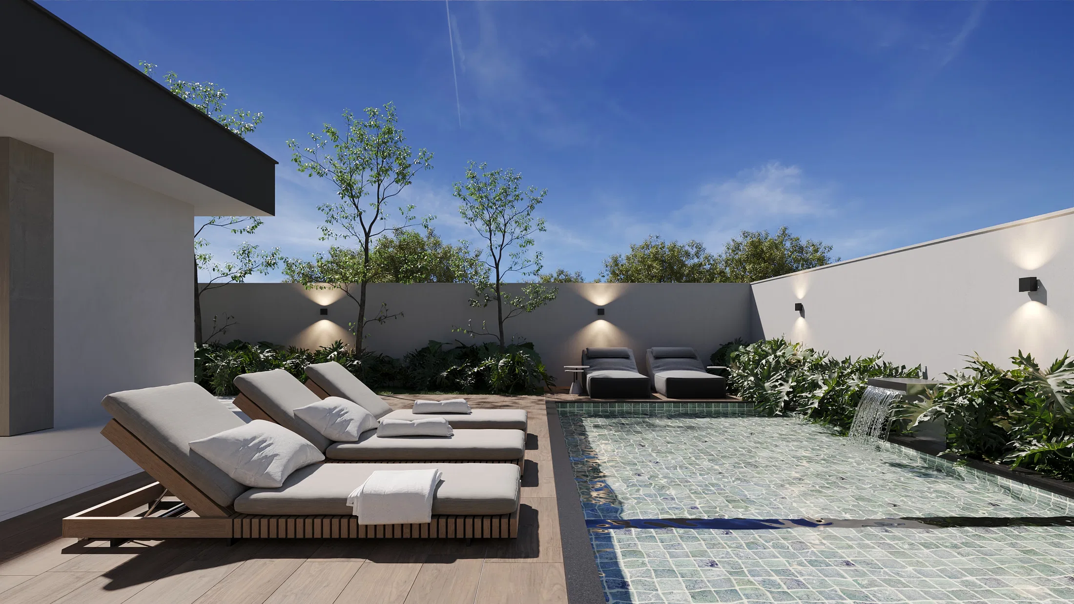 Visualização arquitetônica do projeto Yago — GRON 3D