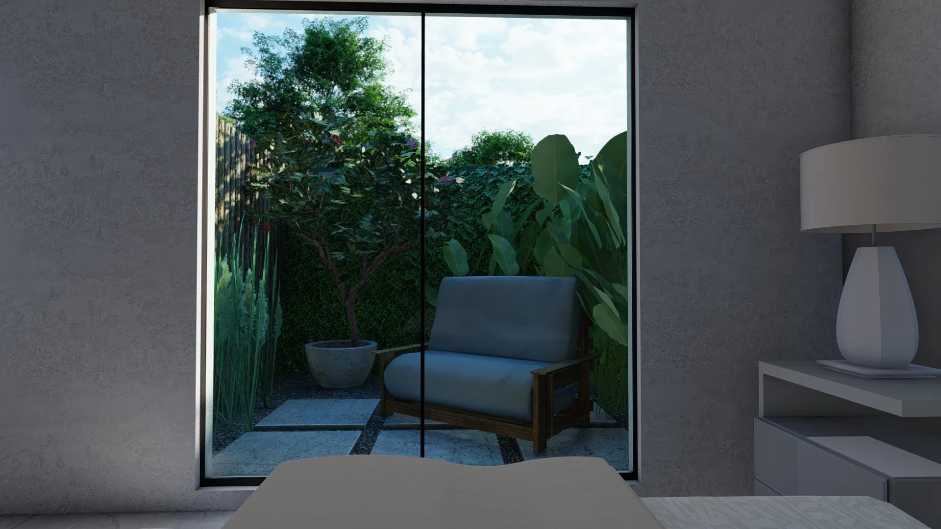 Visualização arquitetônica do projeto Suelli — GRON 3D