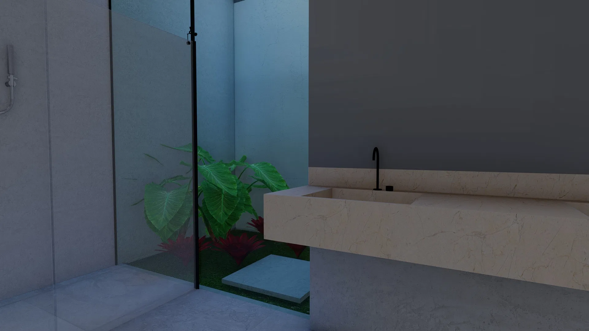 Visualização arquitetônica do projeto Suelli — GRON 3D