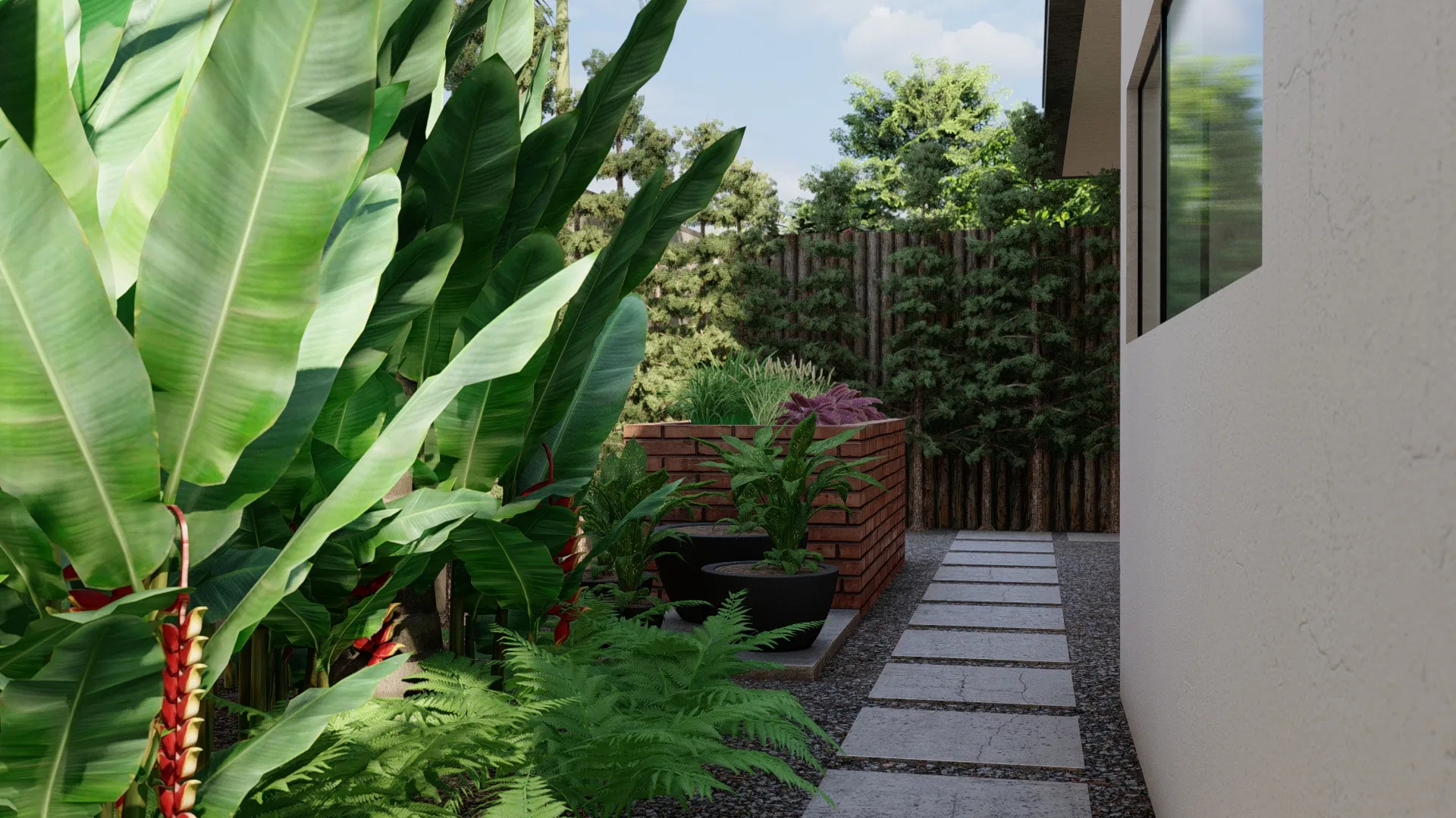 Visualização arquitetônica do projeto Suelli — GRON 3D