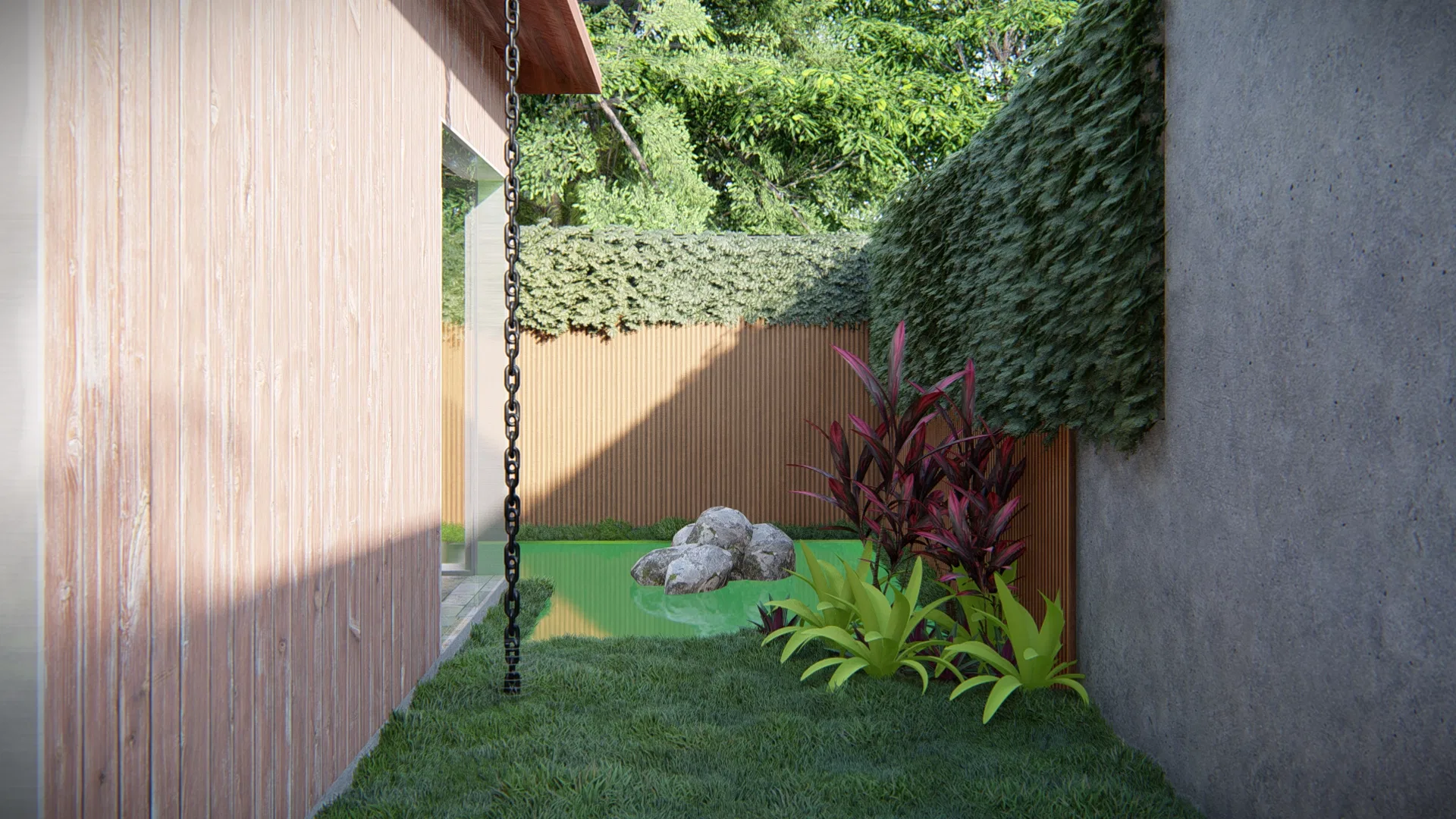 Visualização arquitetônica do projeto Graça Belo — GRON 3D
