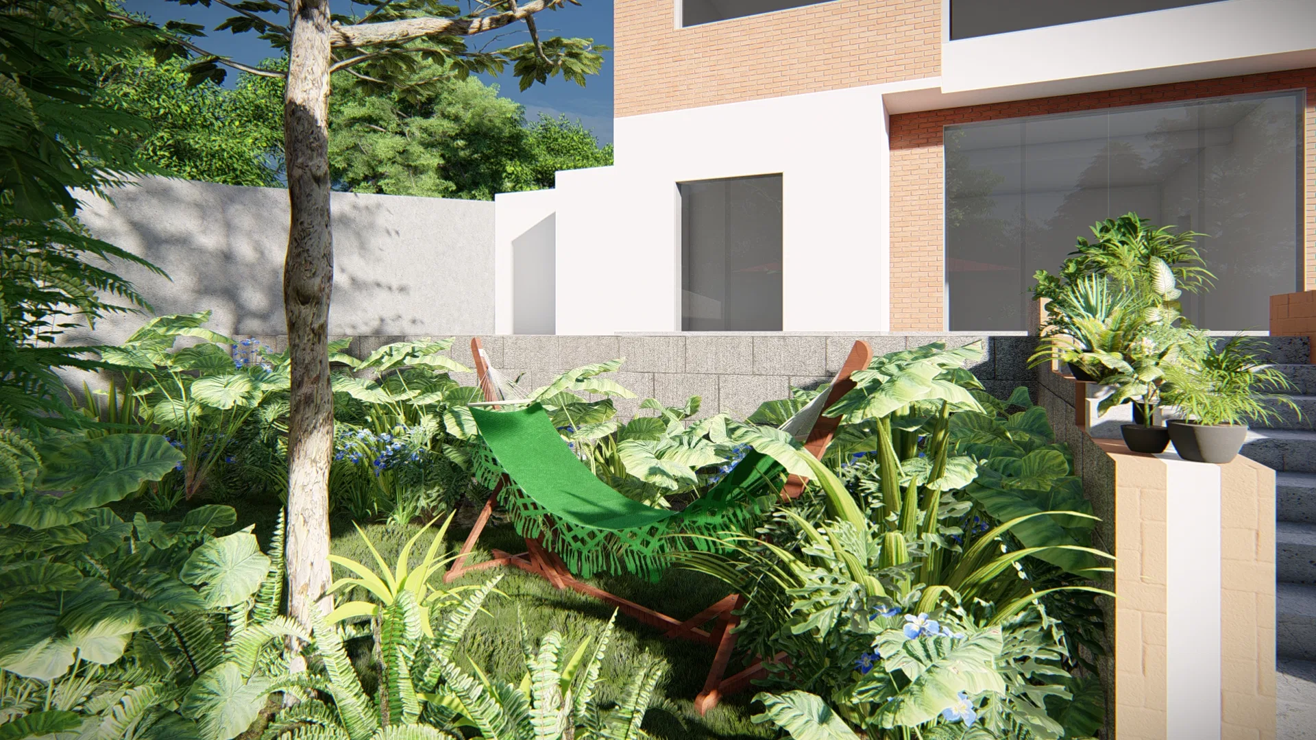 Visualização arquitetônica do projeto Graça Belo — GRON 3D