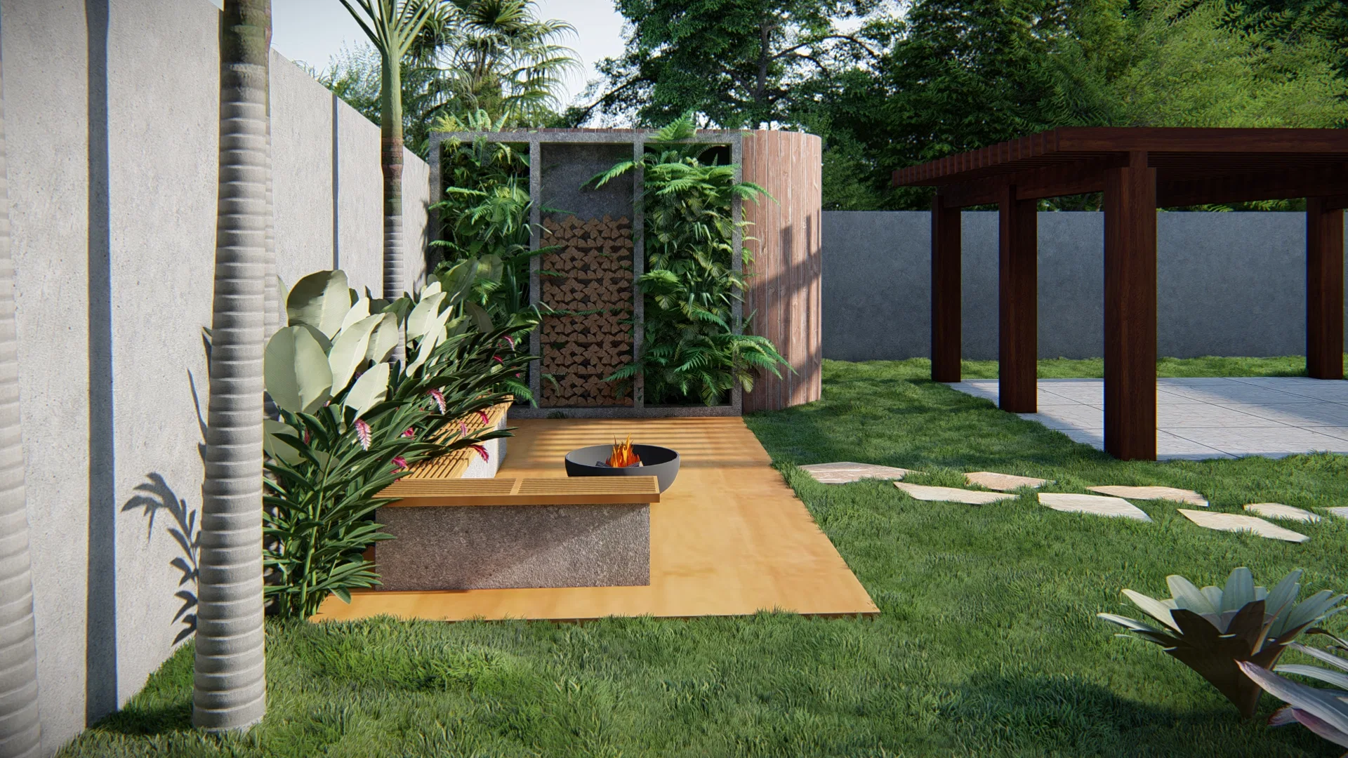 Visualização arquitetônica do projeto Graça Belo — GRON 3D