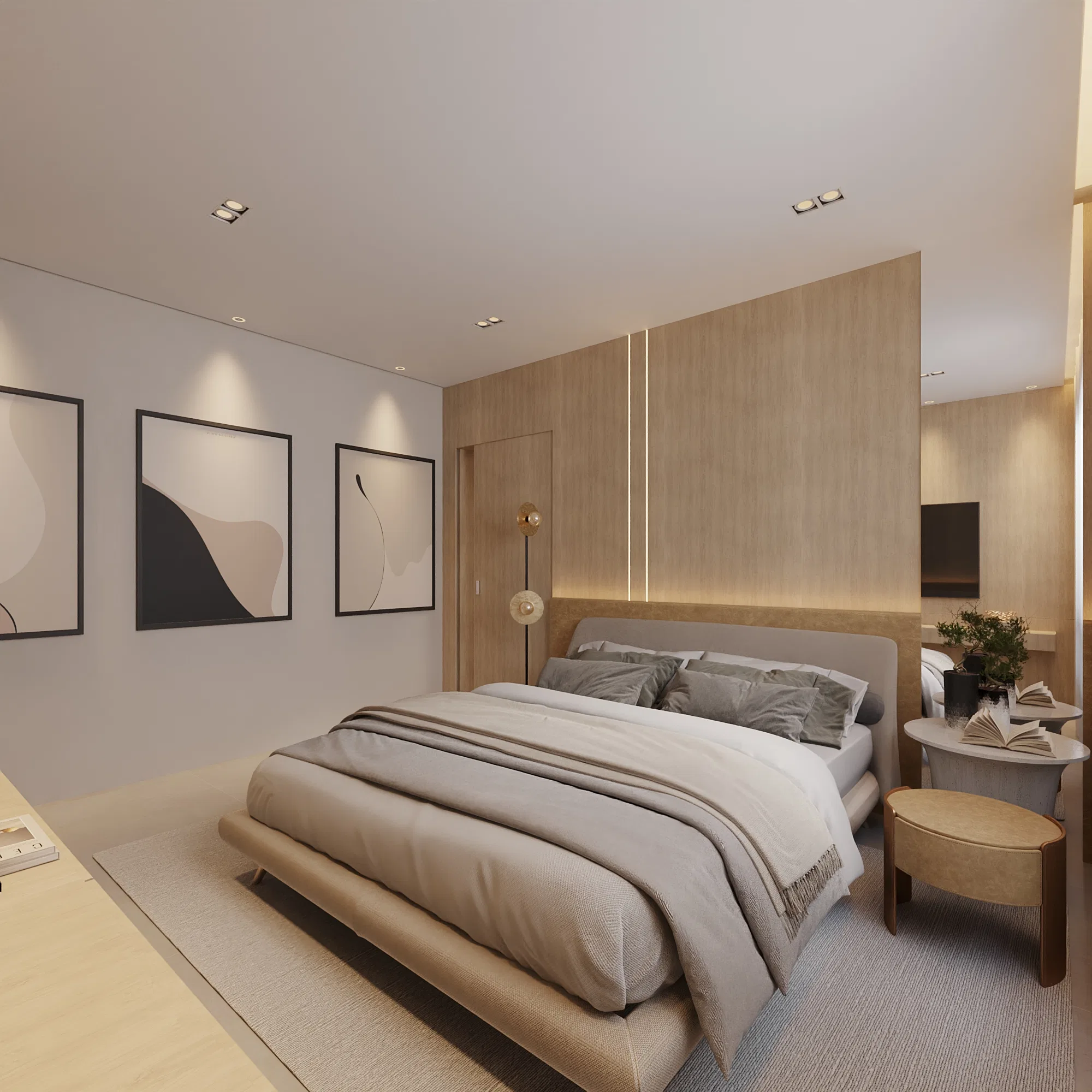 Visualização arquitetônica do projeto Residencia — GRON 3D