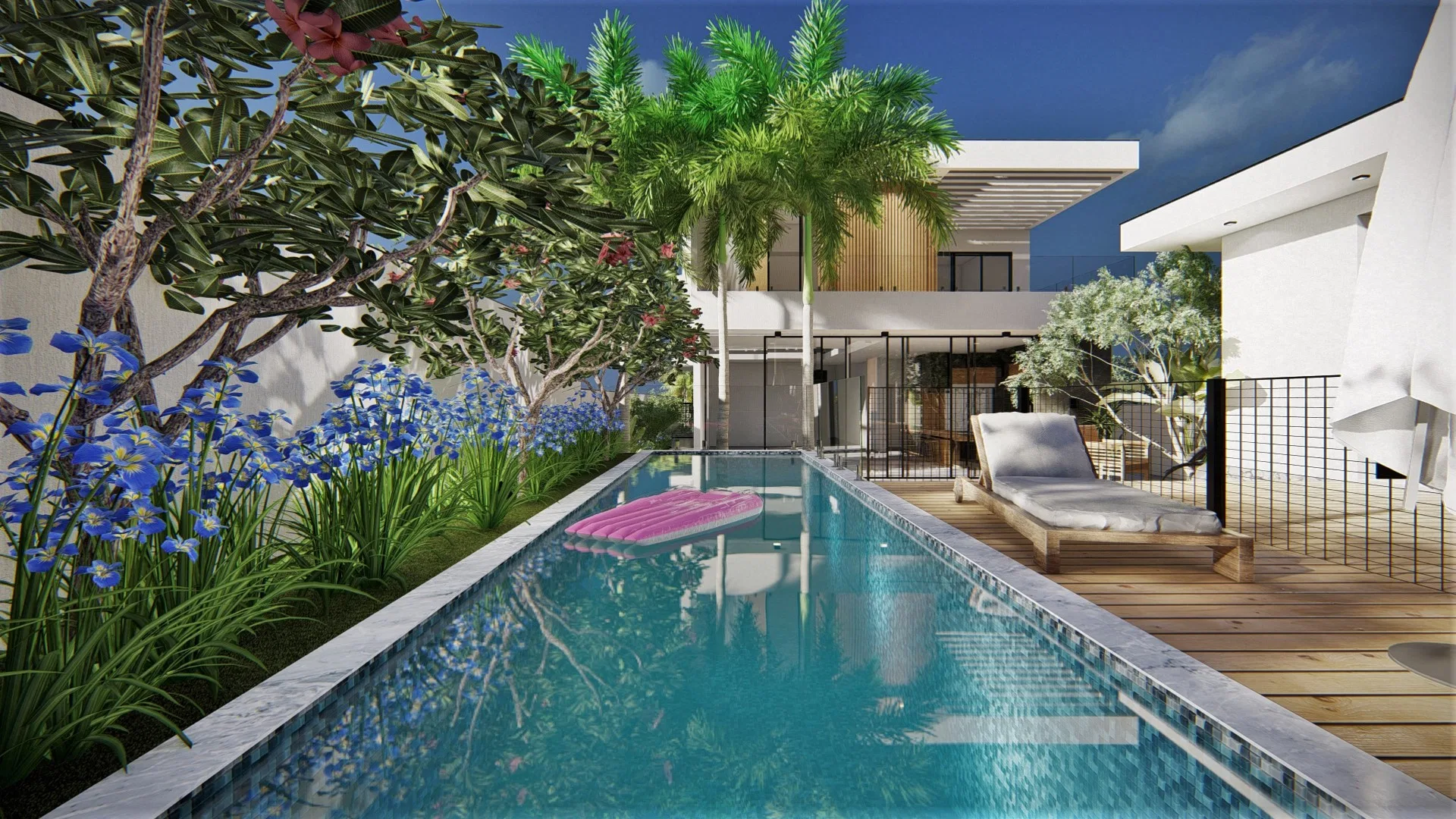 Visualização arquitetônica do projeto Juliana Idea — GRON 3D