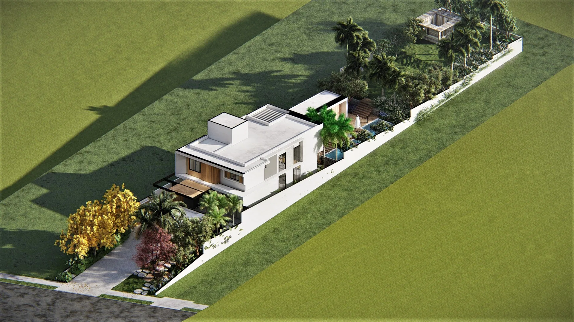 Visualização arquitetônica do projeto Juliana Idea — GRON 3D